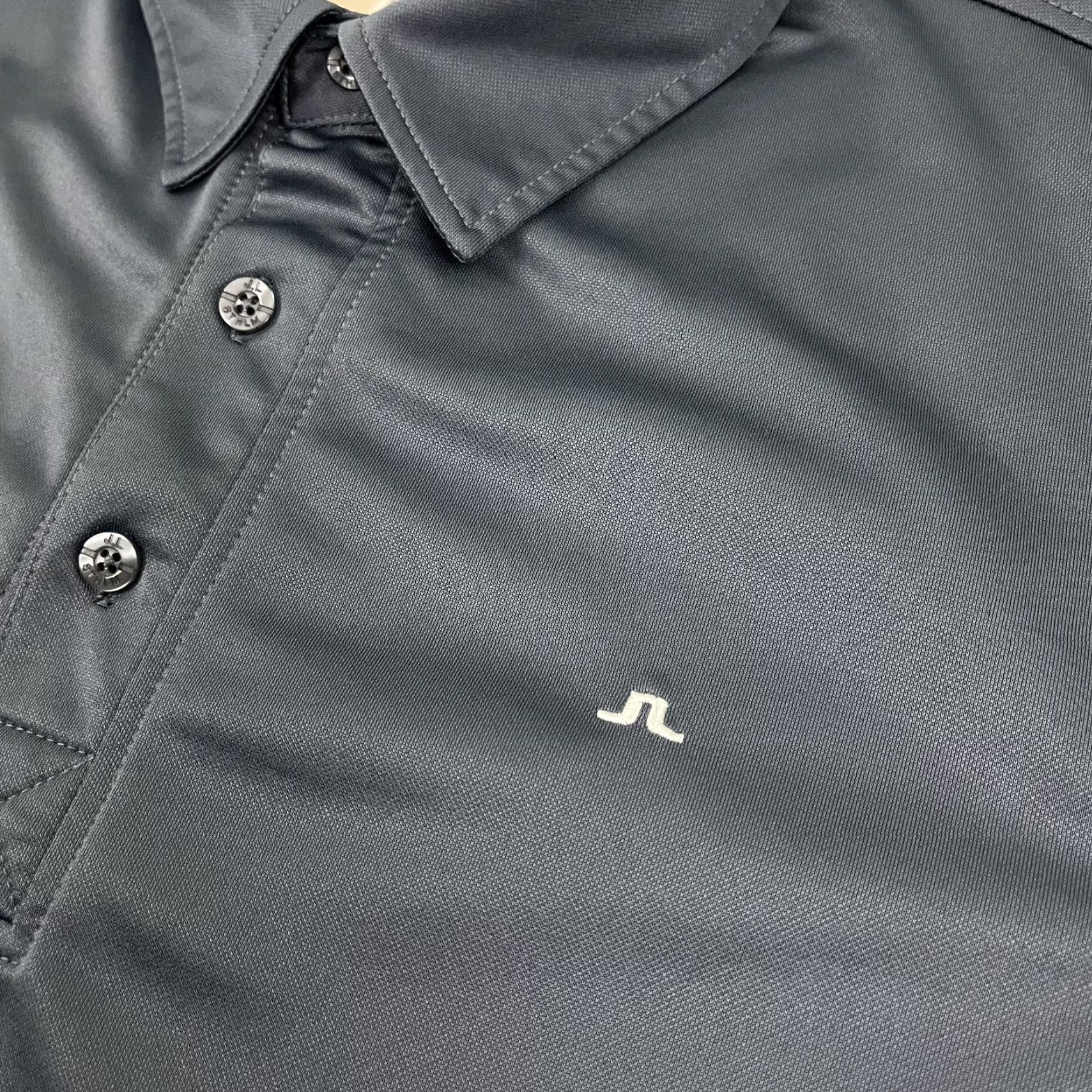 Peter Millar **J. Lindeberg Men's Medium Preppy Gray Golf Polo Shirt** User: **J. Lindeberg Men's Medium Preppy Gray Golf Polo Shirt** Size US L / EU 52-54 / 3 - 3 Thumbnail