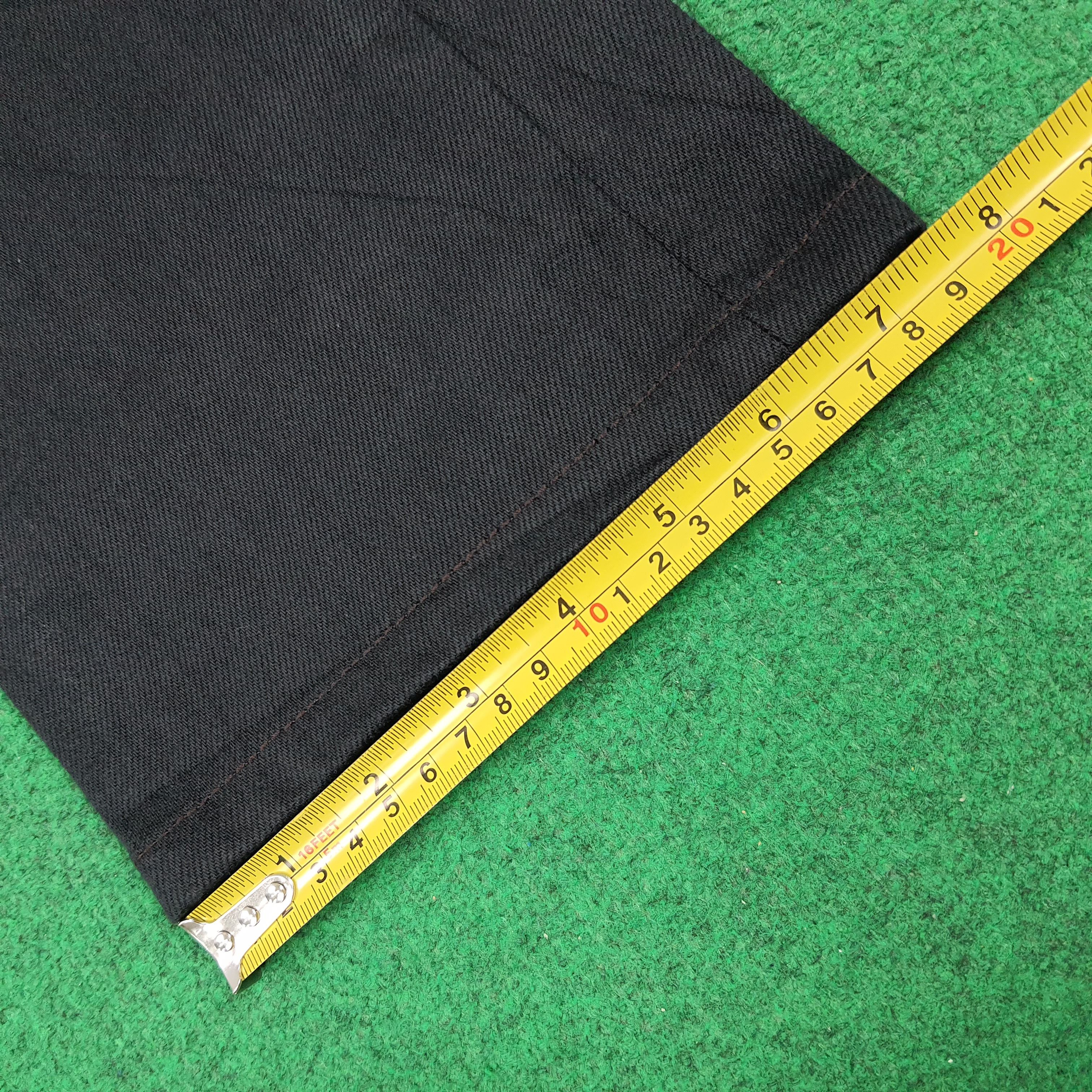 Japanese Brand Vintage Abordage Skull Rude Style Selvedge Pants C280N6 Size US 31 - 16 Thumbnail