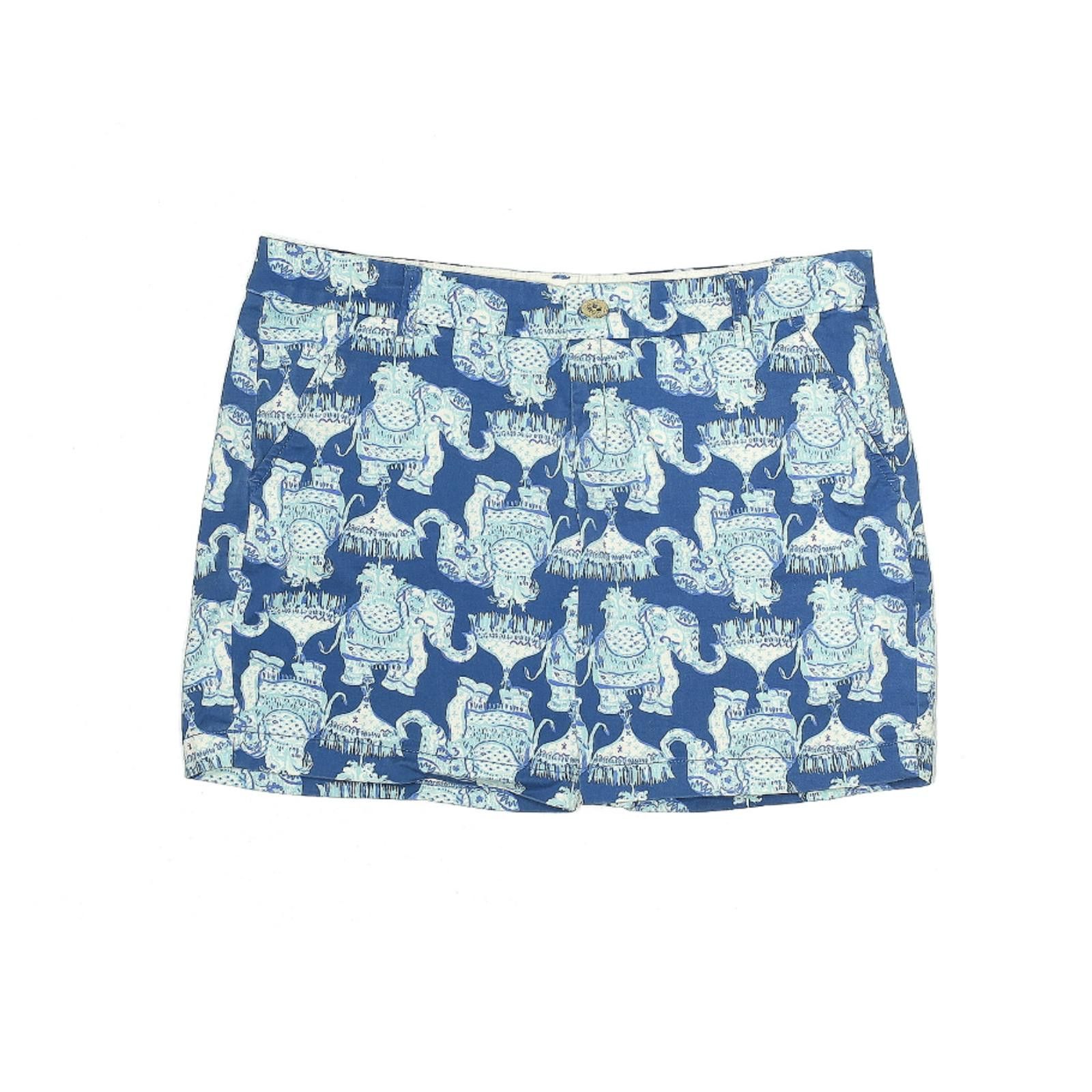 Other Lilly Pulitzer Jayne Shorts Size 12 Deep Indigo Joy Ride Size 34" / US 12 / IT 48 - 1 Thumbnail