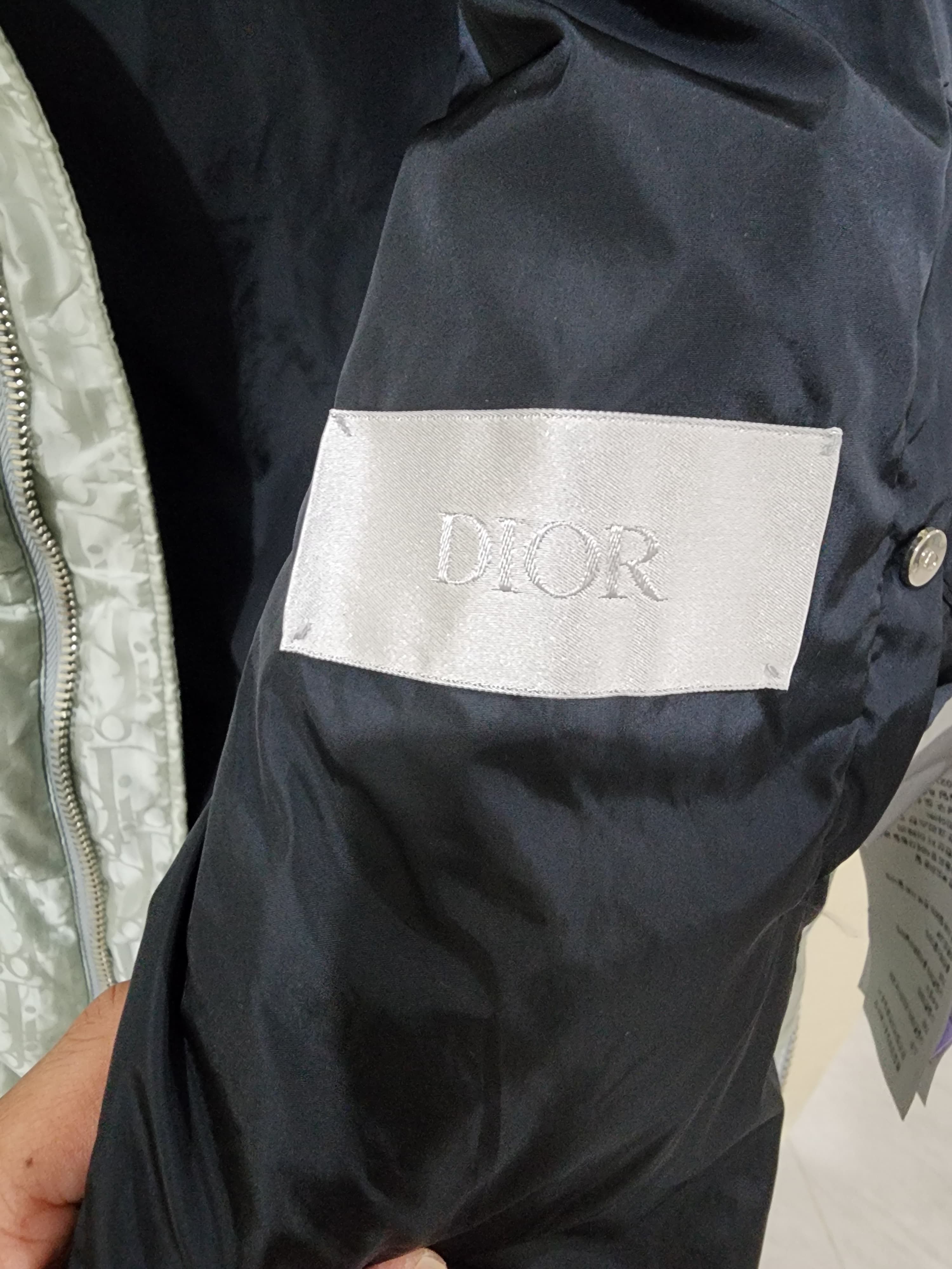 Dior Dior Classic Oblicque Full Print Logo Down Jacket Size US L / EU 52-54 / 3 - 5 Thumbnail