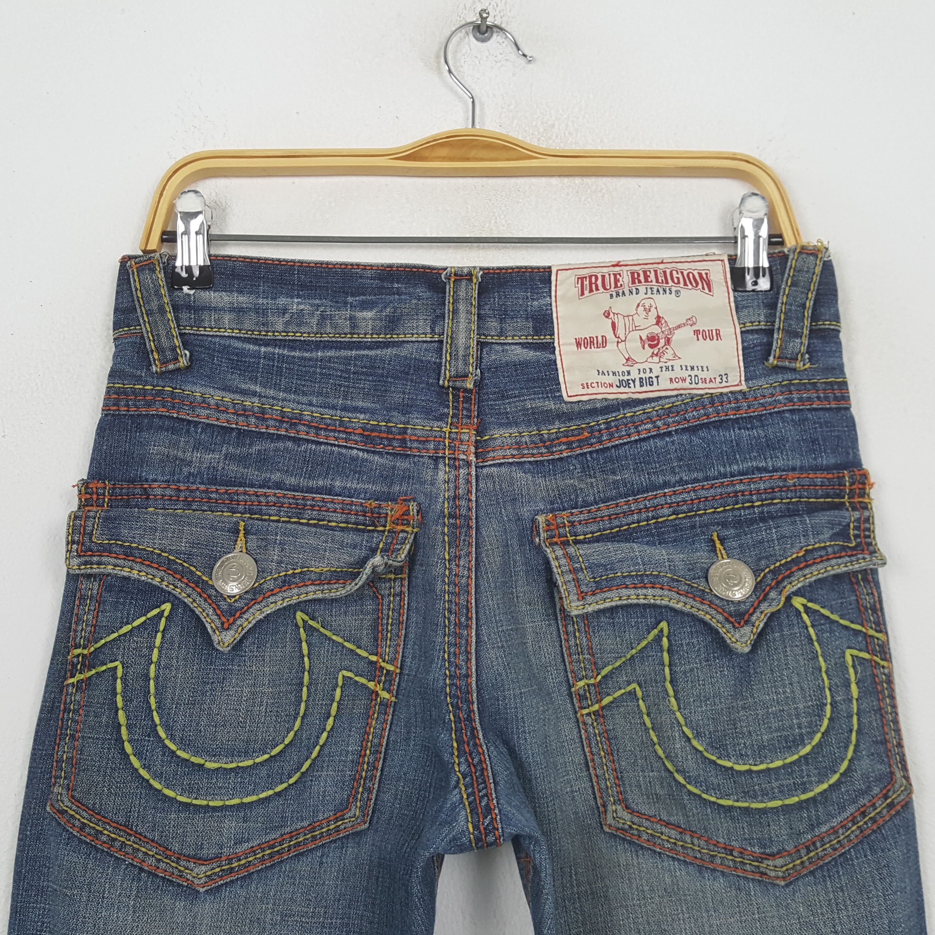 True Religion Vintage True Religion American Denim Brand Jeans C297N23 Size US 30 / EU 46 - 5 Thumbnail