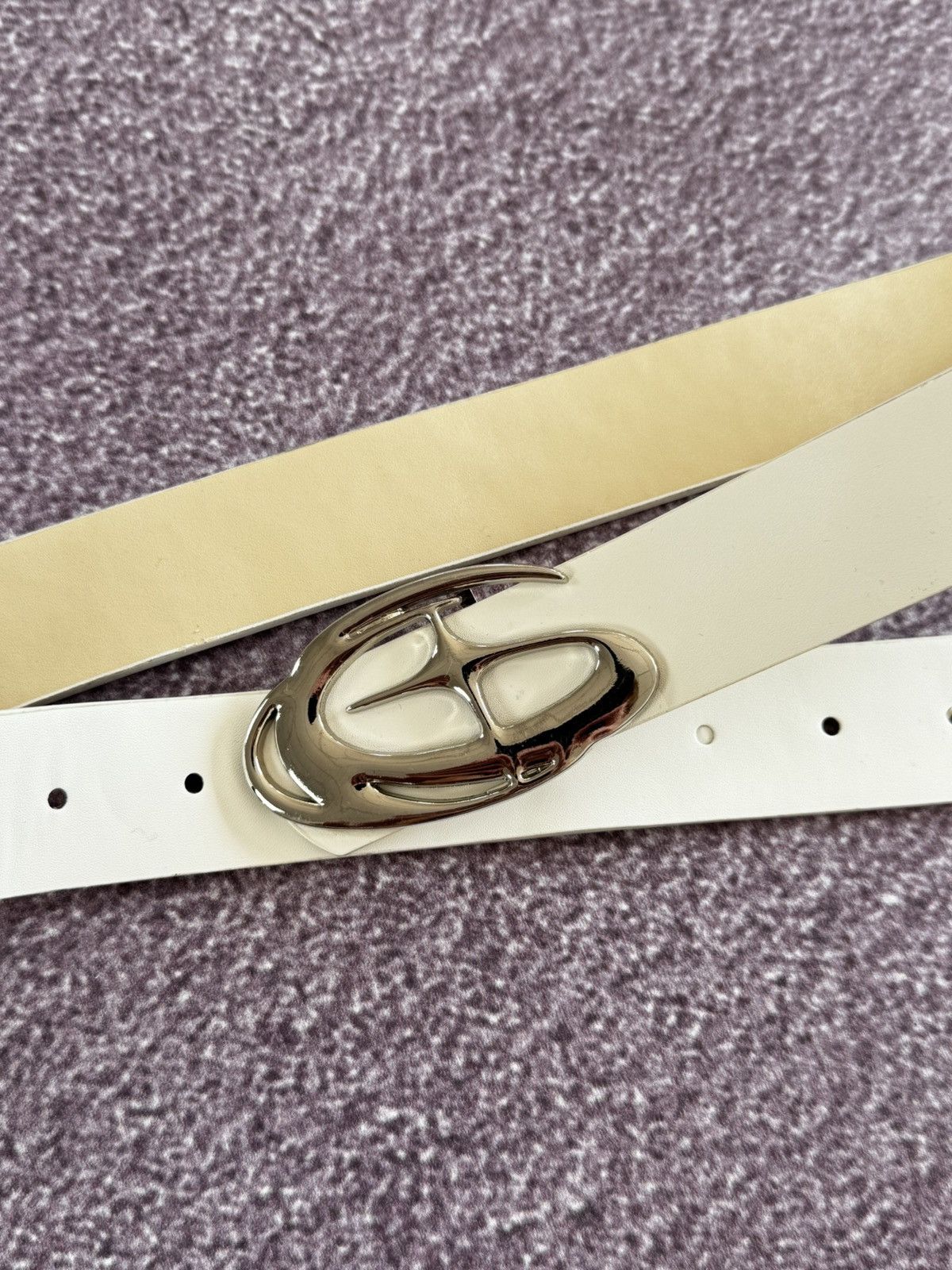 Hysteric Glamour Japanese Vibe Y2K Leather 00s Metal Buckle Glam Belt Size ONE SIZE - 4 Thumbnail