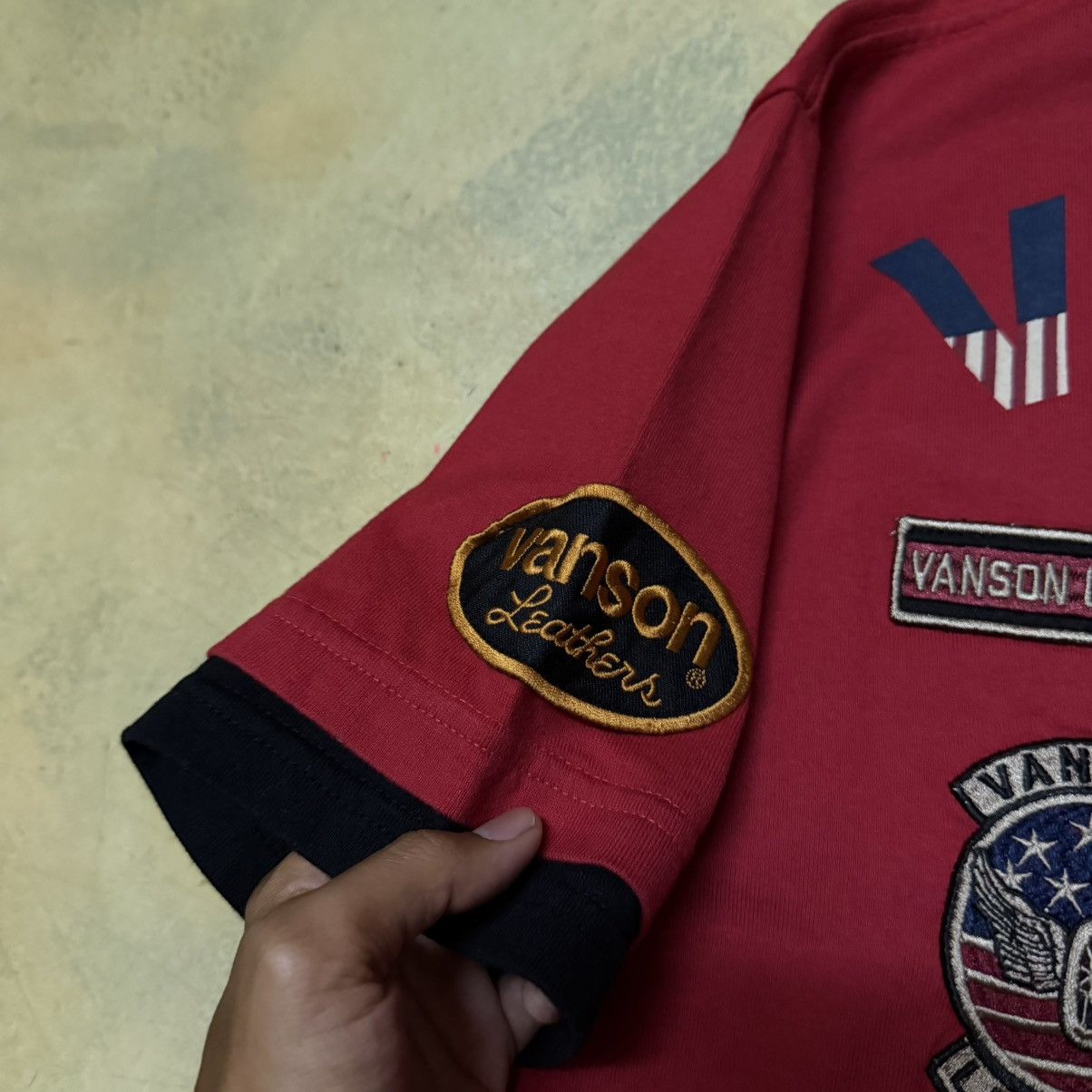 Vanson Leathers Vanson Leathers Full Patches T Shirt Size US M / EU 48-50 / 2 - 4 Thumbnail