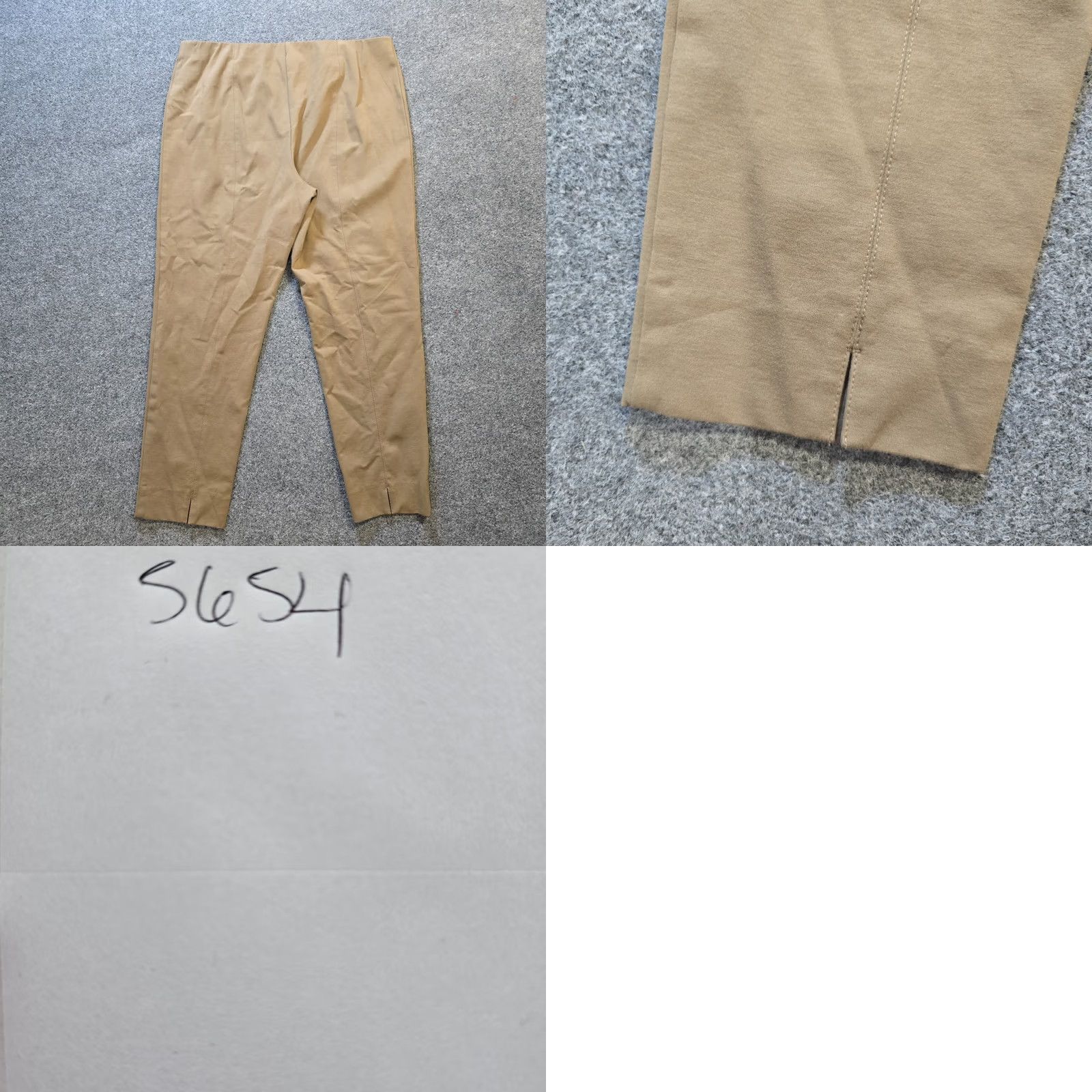 J. Jill J. Jill Pants Women XL Brown Ponte Slim Leg Elastic Waist Casual Capse? Size 26" / US 2 / IT 38 - 8 Thumbnail