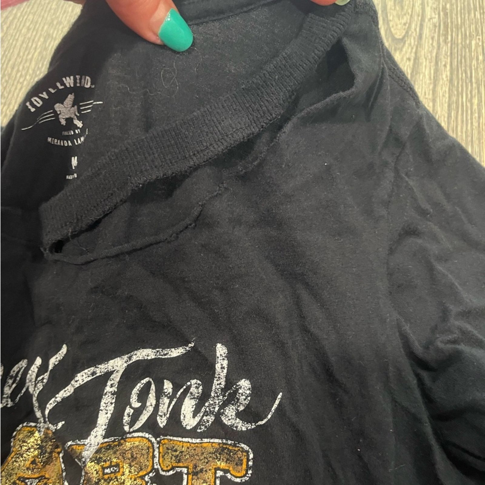 Vintage Miranda Lambert x Idyllwind Honky Tonk HEART Print T-Shirt M Size M / US 6-8 / IT 42-44 - 2 Thumbnail