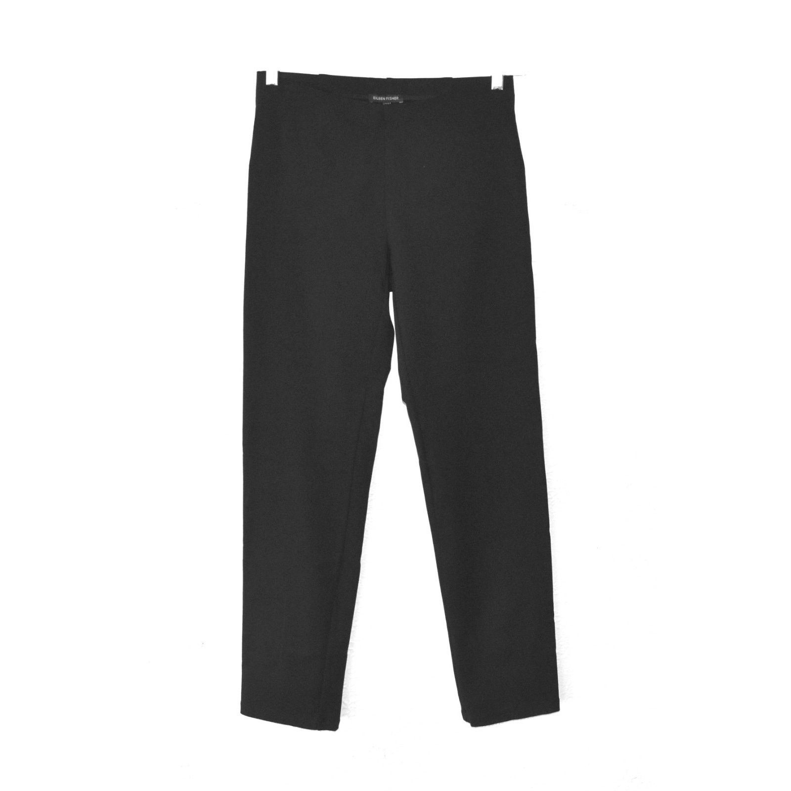 Eileen Fisher EILEEN FISHER Rayon/Nylon Elastic Waist Straight Pants Sz XS Size 25" / US 0 / IT 36 - 1 Thumbnail