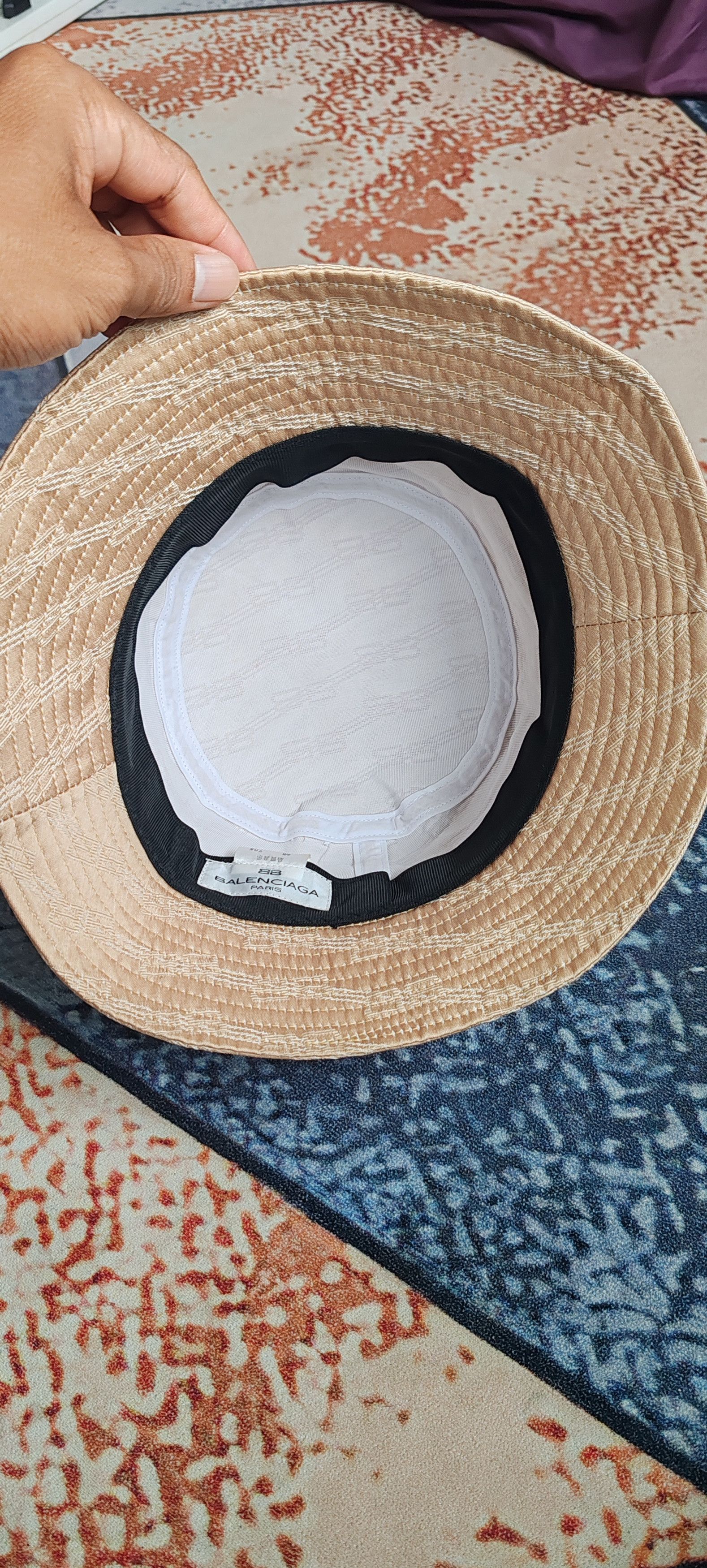 Balenciaga Vintage Balenciaga monogram bucket hat Size ONE SIZE - 4 Thumbnail