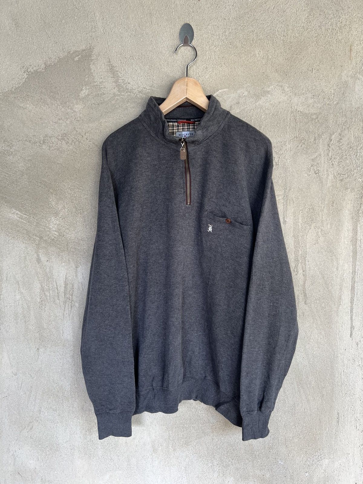 Macbeth Vintage Macbeth Plain Sweatshirt Size US L / EU 52-54 / 3 - 2 Thumbnail