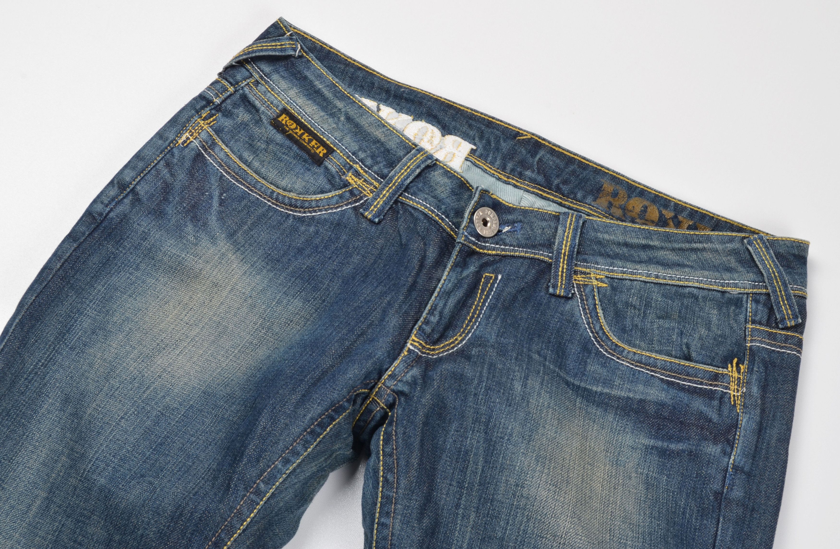 THE ROKKER COMPANY The Rokker Company Dynatec Motorcycle Biker Diva Jeans Size 30" / US 8 / IT 44 - 4 Thumbnail