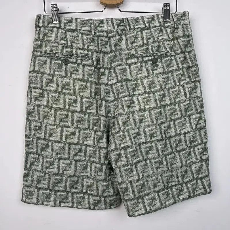 Fendi Fendi Green Summer Men’s Shorts . Size US 27 - 2 Thumbnail