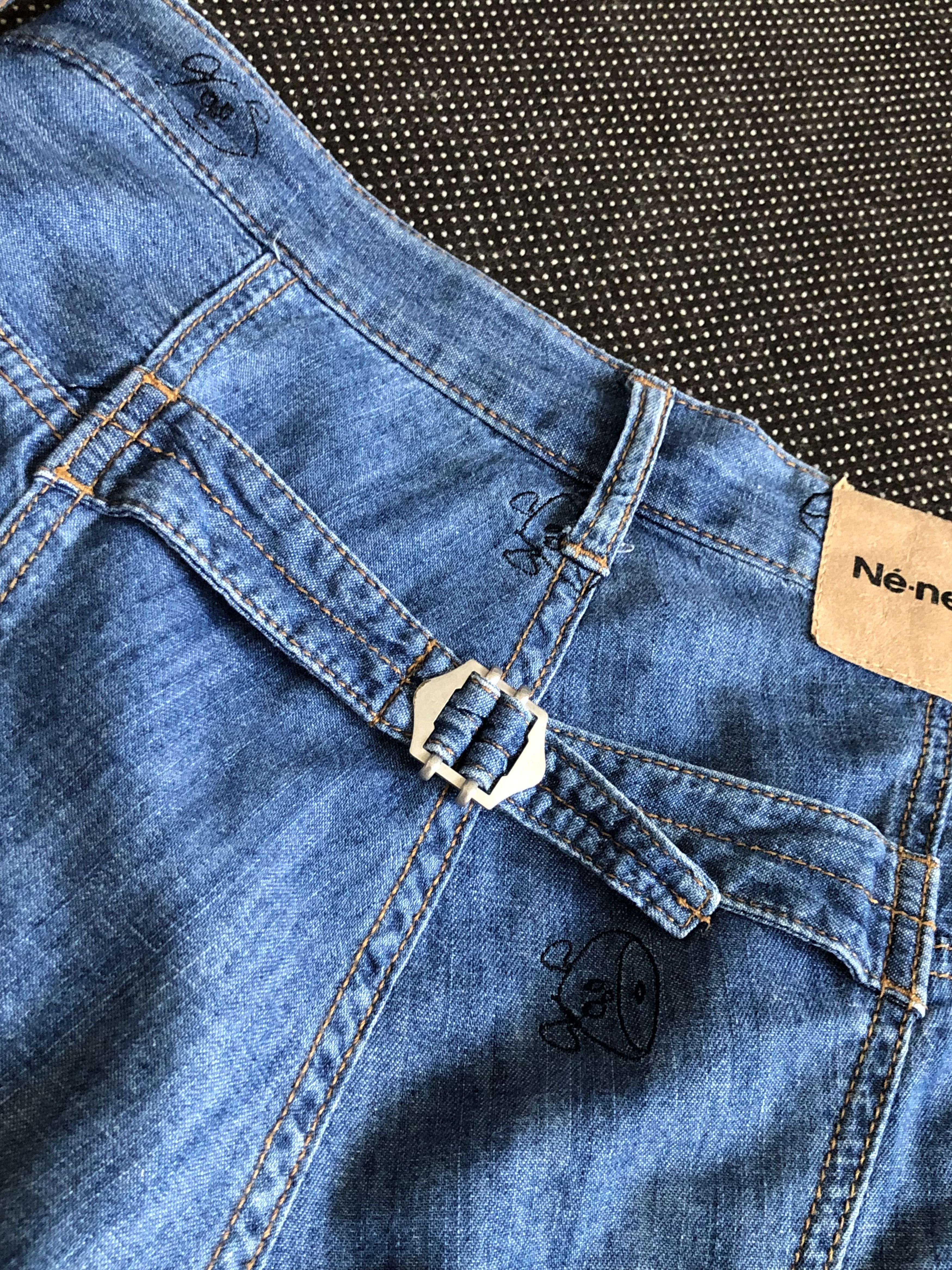 Issey Miyake RARE🔥SS14 NÉ-NET BUCKLEBACK AO EMBROIDERY DROP CROTCH Size 29" - 11 Thumbnail