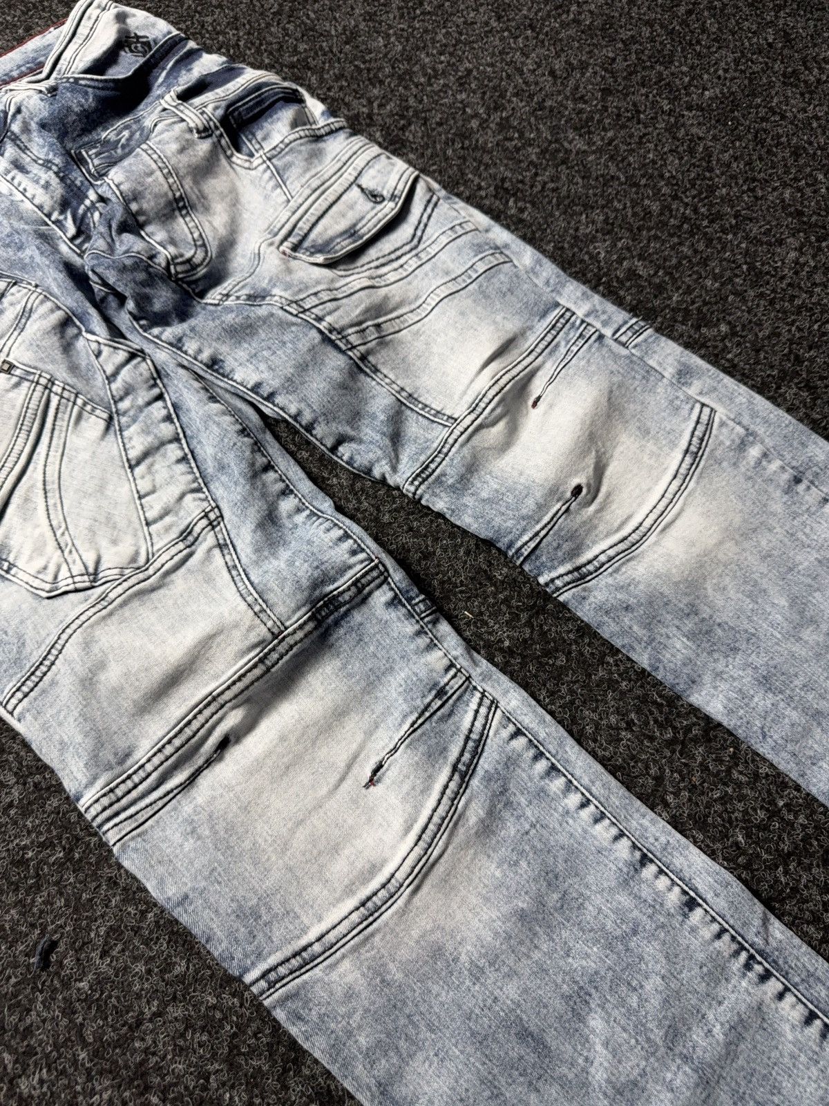 Japanese Brand Y2K 00s Japanese Punk Cipo&Baxx Punk Rock Biker Jeans Denim Size US 32 / EU 48 - 5 Thumbnail