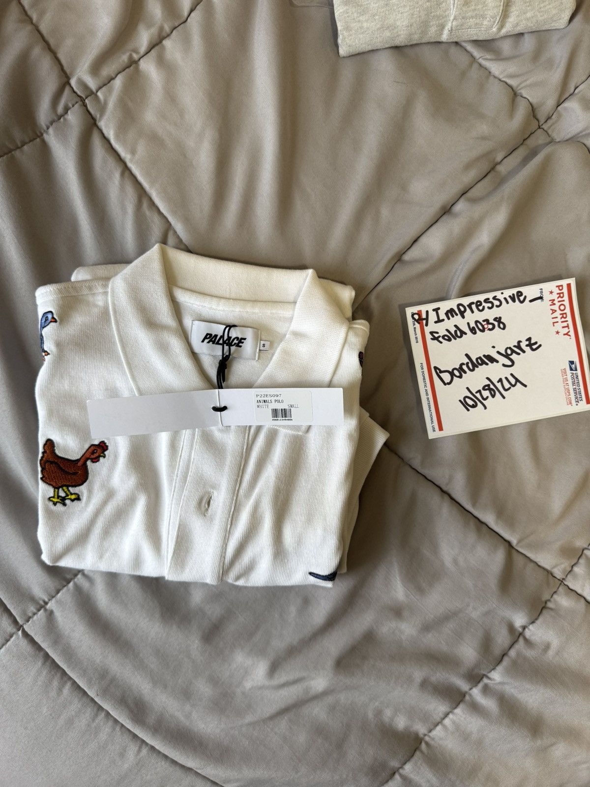 Palace Animals all over polo Size US S / EU 44-46 / 1 - 2 Thumbnail