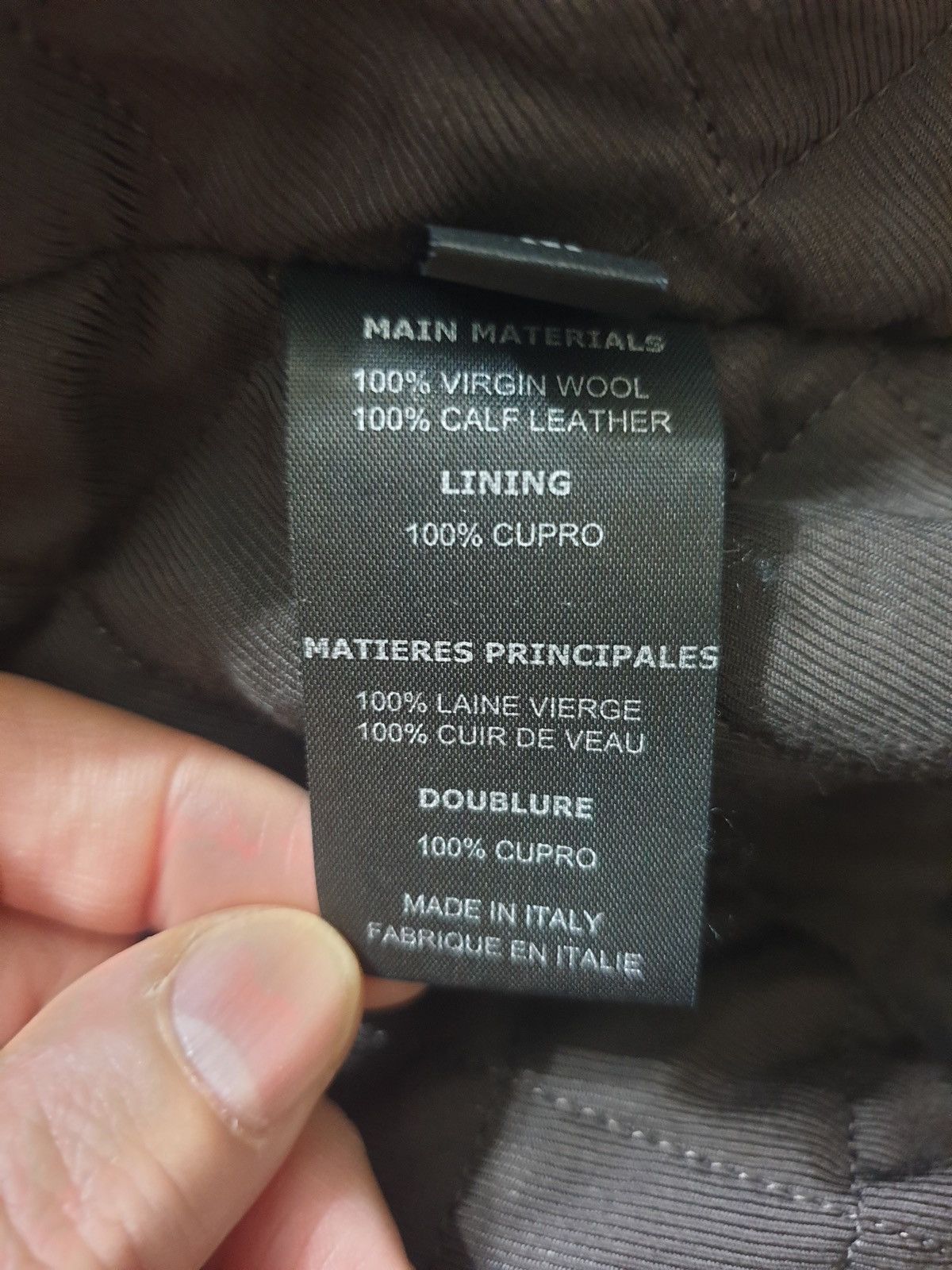 Vetements M Vetements oversized TIE leather trim VAGABOND wool coat Size US M / EU 48-50 / 2 - 10 Thumbnail