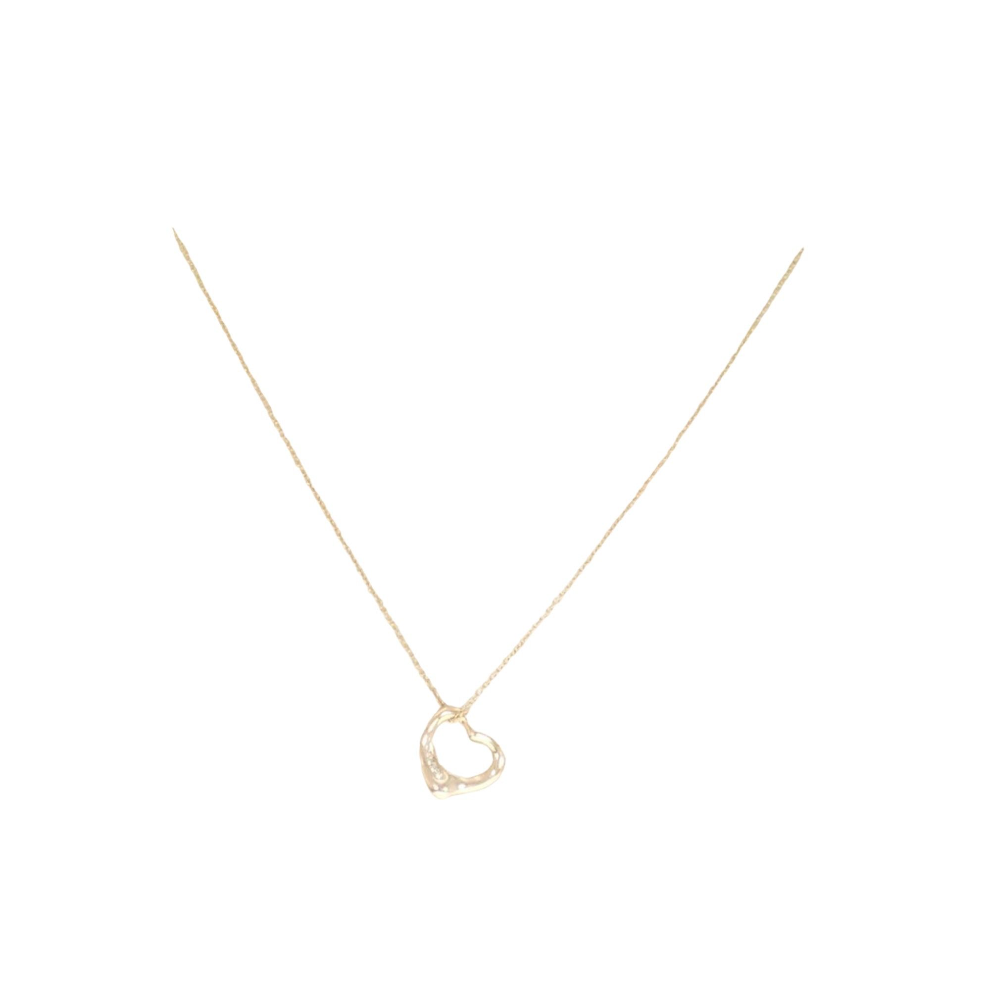 Tiffany & Co. Tiffany & Co Open Heart necklace Size ONE SIZE - 1 Thumbnail