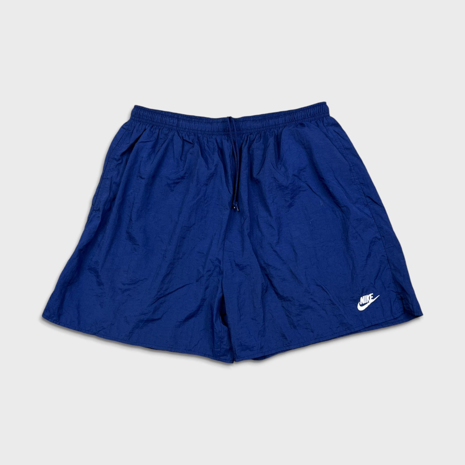Nike × Vintage 90s Nike Sportswear Shorts XL Swoosh Lined Athletic Gym Pant Size US 31 - 1 Thumbnail