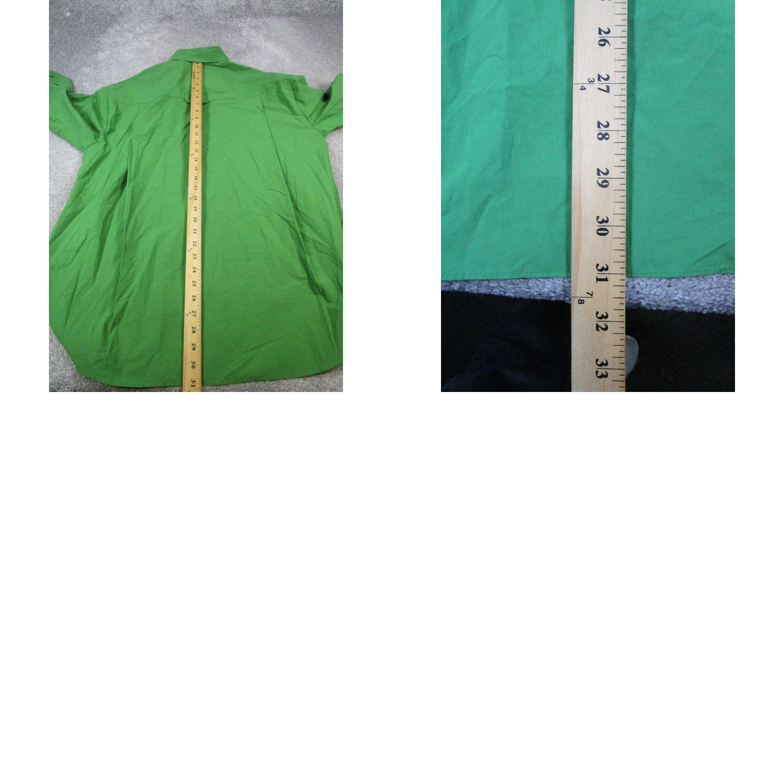 Vintage Alexia Amor Shirt Mens Large Green Cotton Button Up New Size US L / EU 52-54 / 3 - 8 Thumbnail