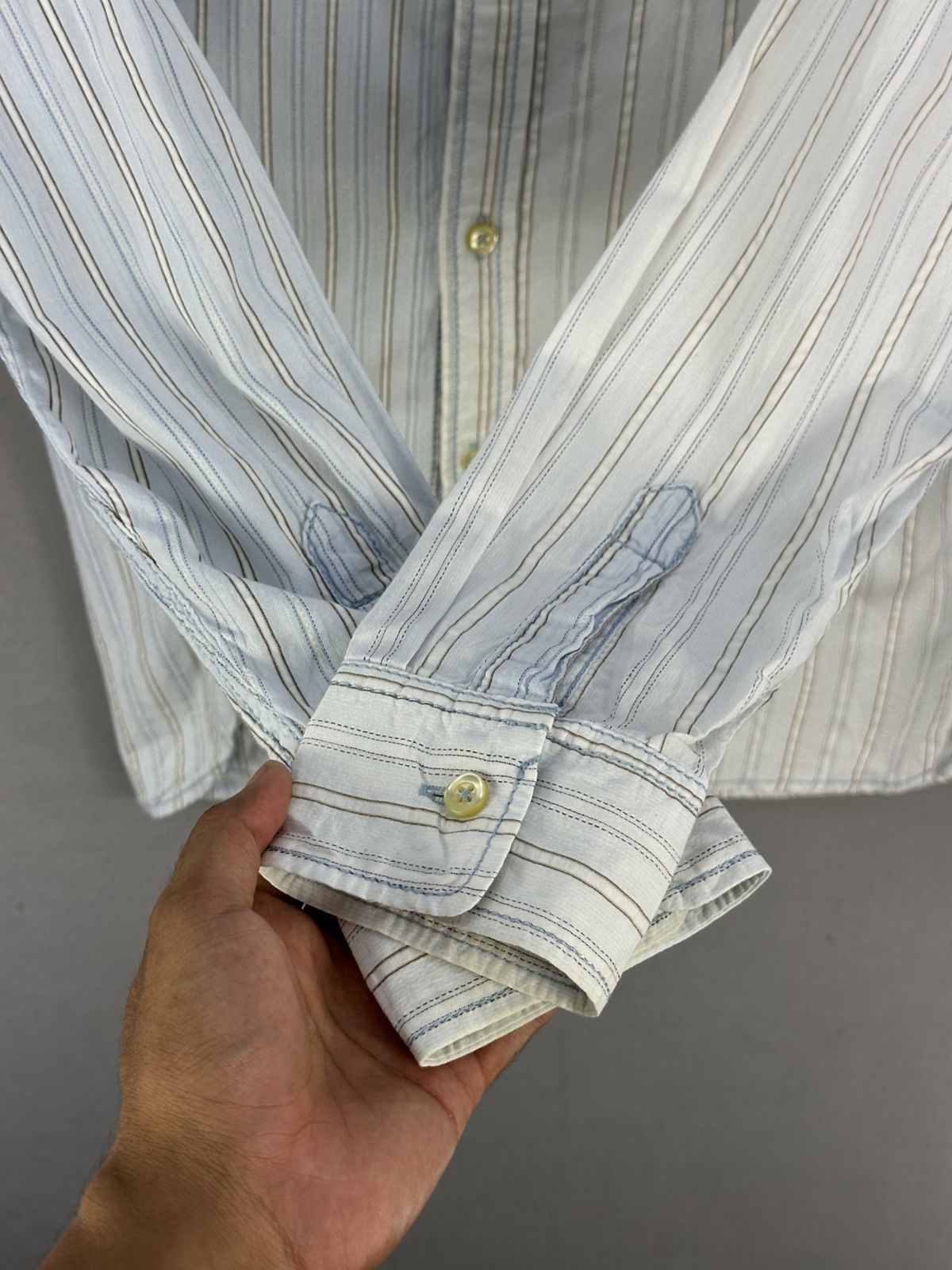 Levi's Levis Red Tab Two Tone Worker Shirt Size US M / EU 48-50 / 2 - 11 Thumbnail