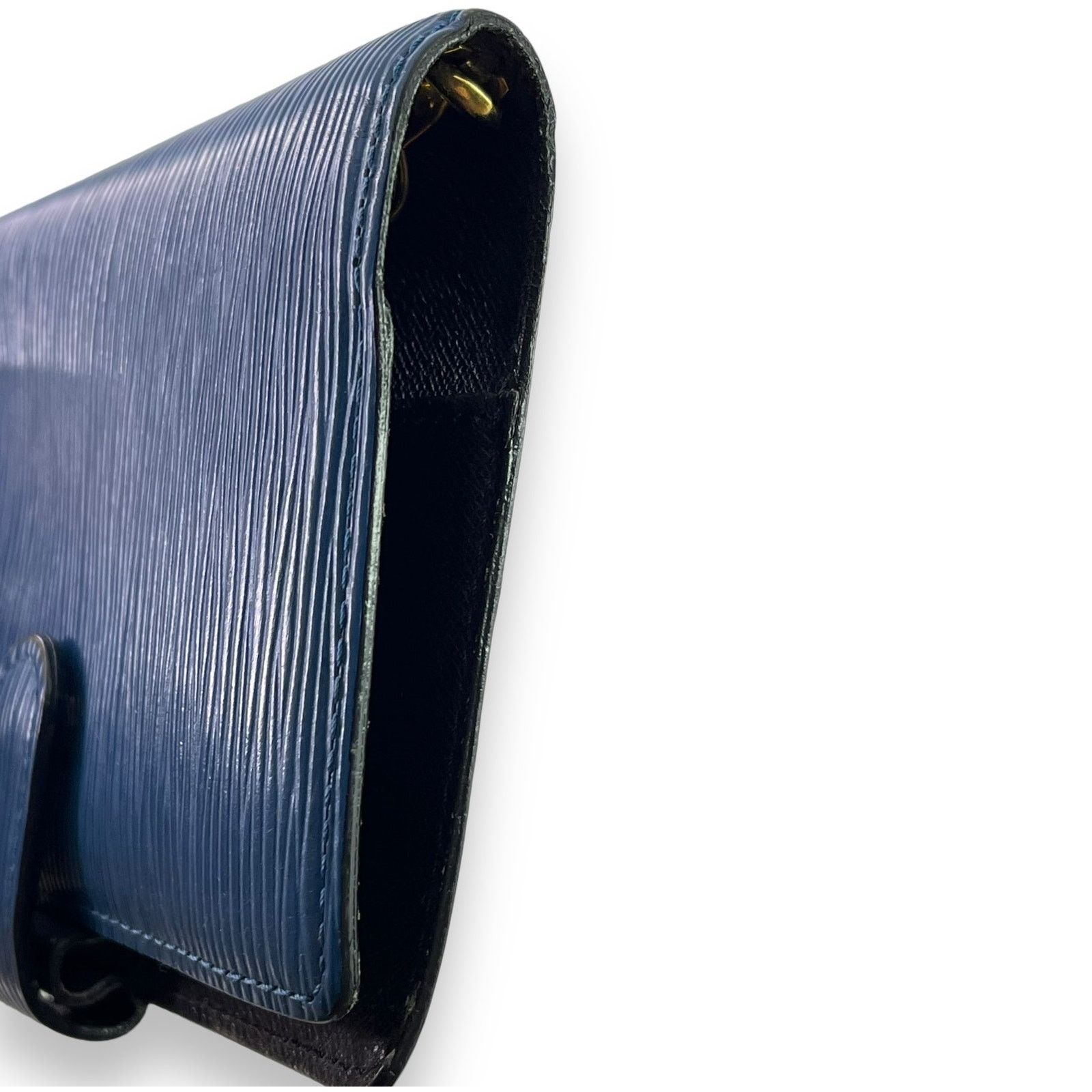 Louis Vuitton Louis Vuitton Vintage Blue Epi Small Agenda Cover Size ONE SIZE - 3 Thumbnail