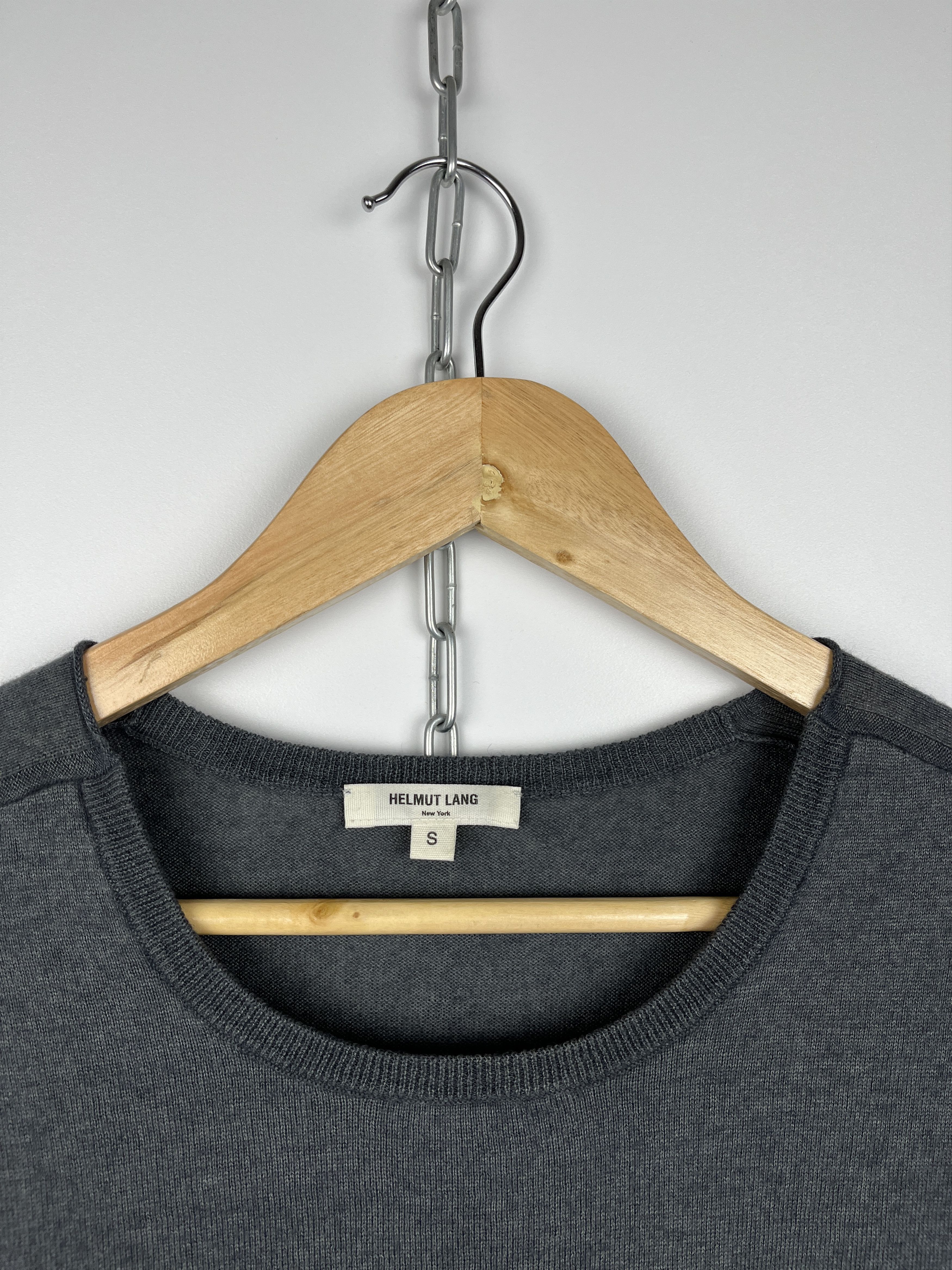 Helmut Lang Helmut Lang New York Cotton Cashmere Light Sweater Size US S / EU 44-46 / 1 - 6 Thumbnail