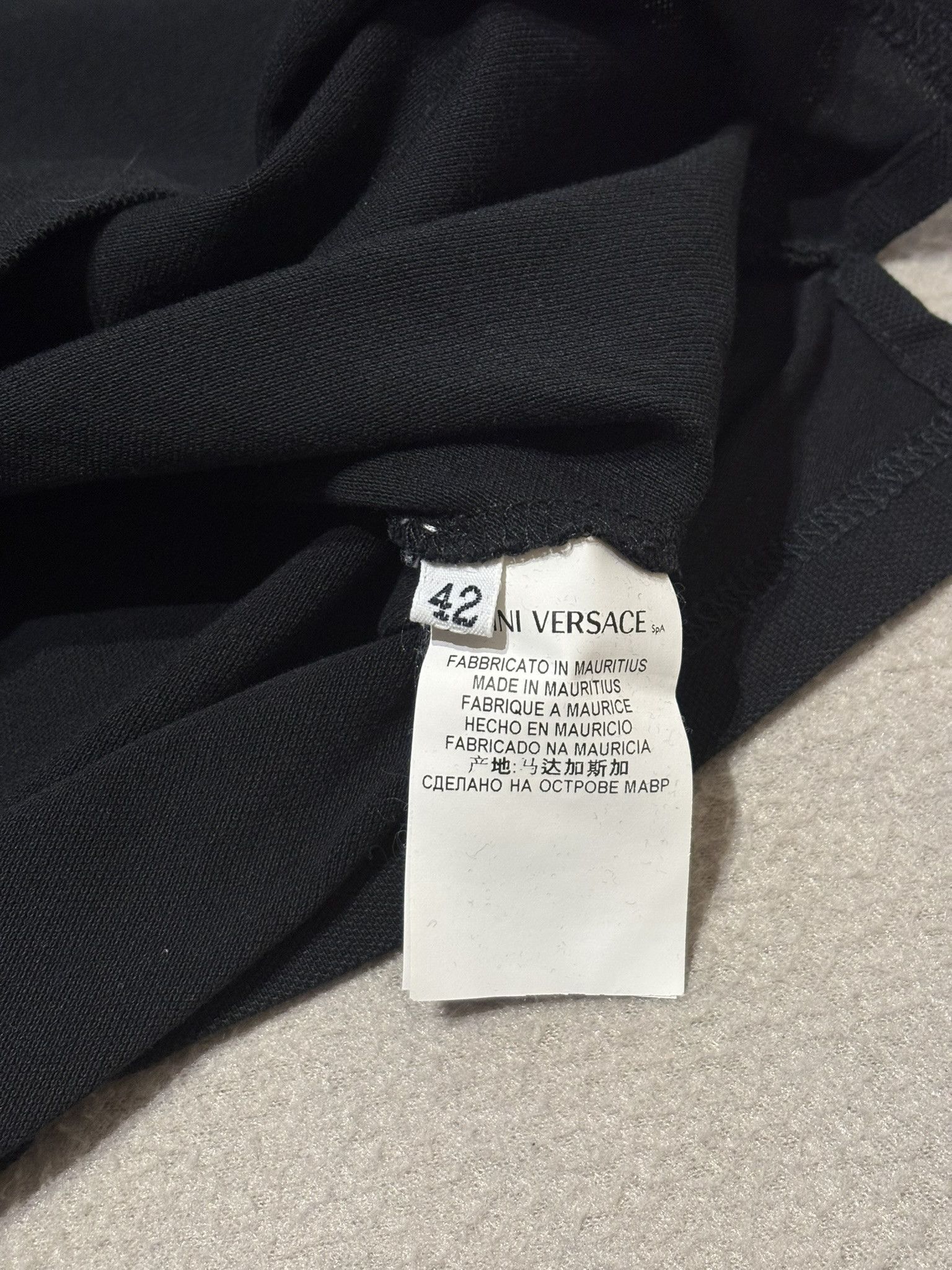 Versace Versace Collection Black Polo Dress Size 42 Size M / US 6-8 / IT 42-44 - 13 Thumbnail
