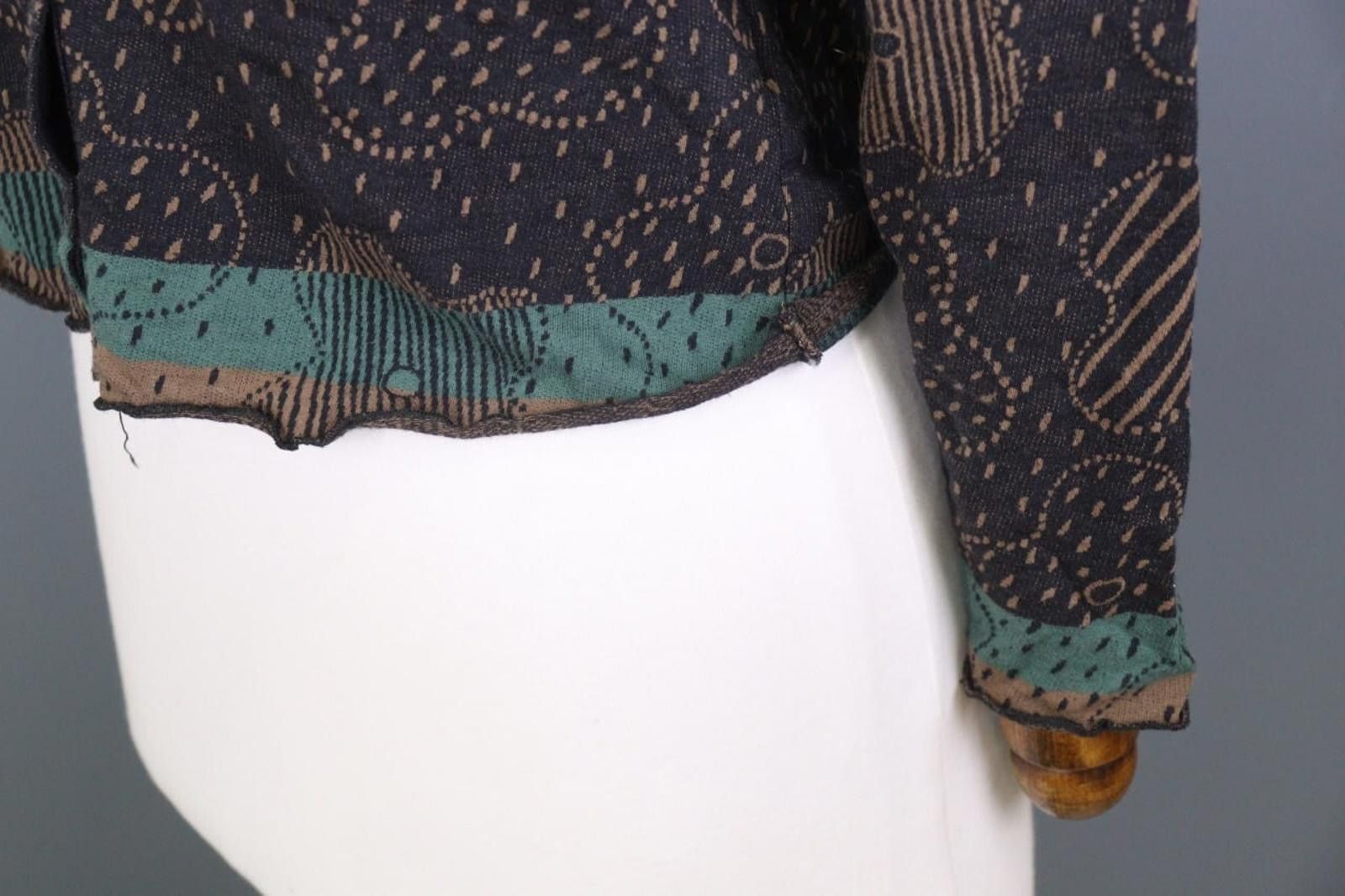 Designer Gudrun Sjödén Multicolor Floral Cotton Cardigan Size S Size S / US 4 / IT 40 - 8 Thumbnail