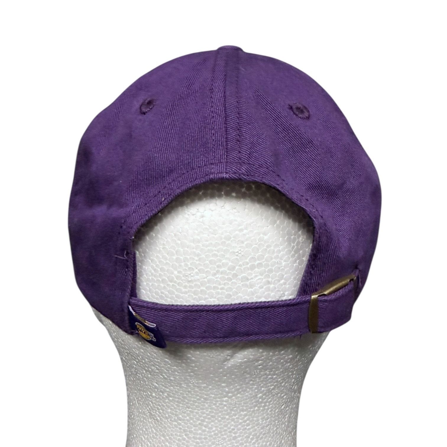 NBA LA Lakers NBA Basketball Purple Strapback Fan Favorite Hat Size ONE SIZE - 3 Thumbnail