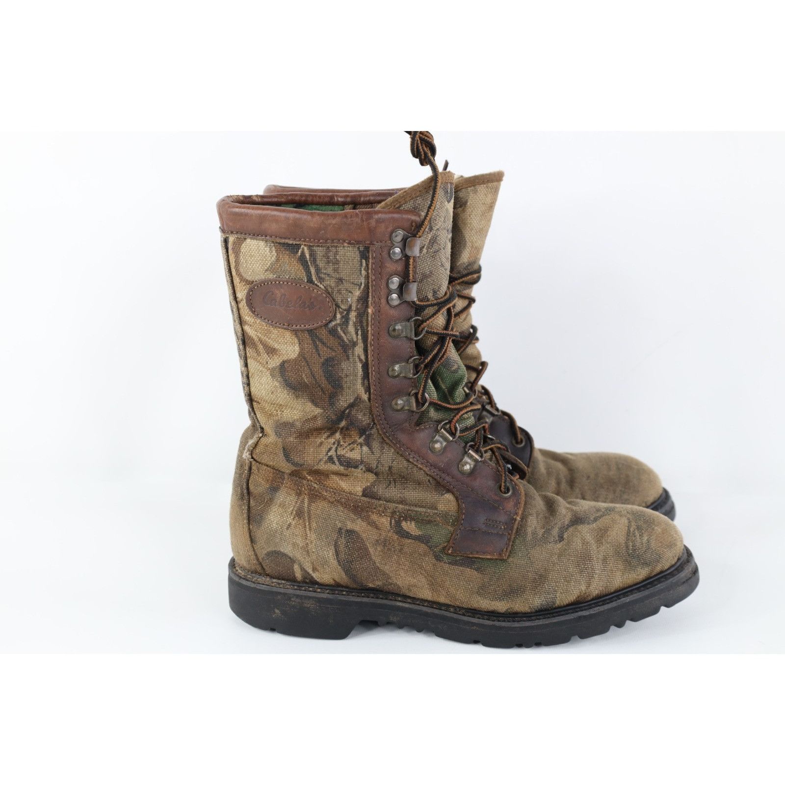 Cabelas Vintage 90s Cabelas Goretex Waterproof Camouflage Boots Size US 7 / EU 40 - 4 Thumbnail
