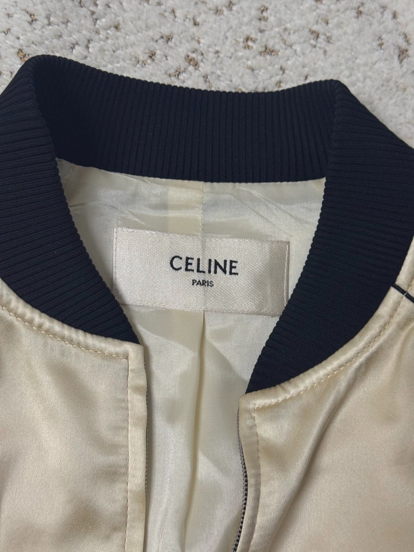 Celine Celine Satin Jacket 99 New 36 Size XS / US 0-2 / IT 36-38 - 2 Thumbnail
