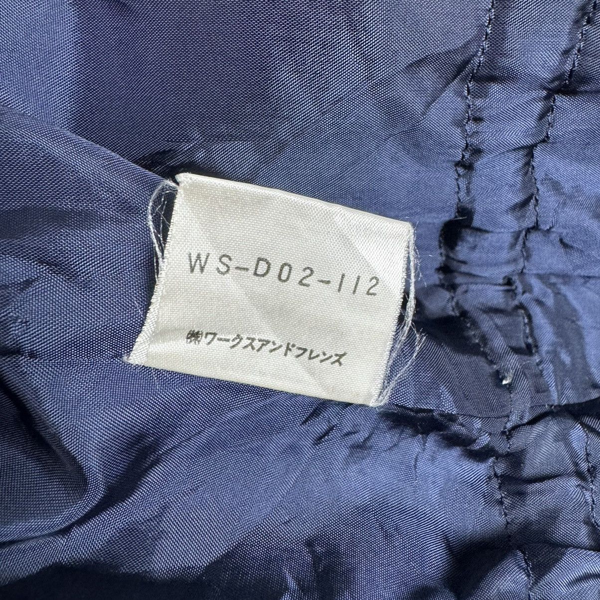 Yohji Yamamoto 🔥WORKSHOP YOHJI YAMAMOTO STRIPED BUTTON JACKET Size US M / EU 48-50 / 2 - 10 Thumbnail
