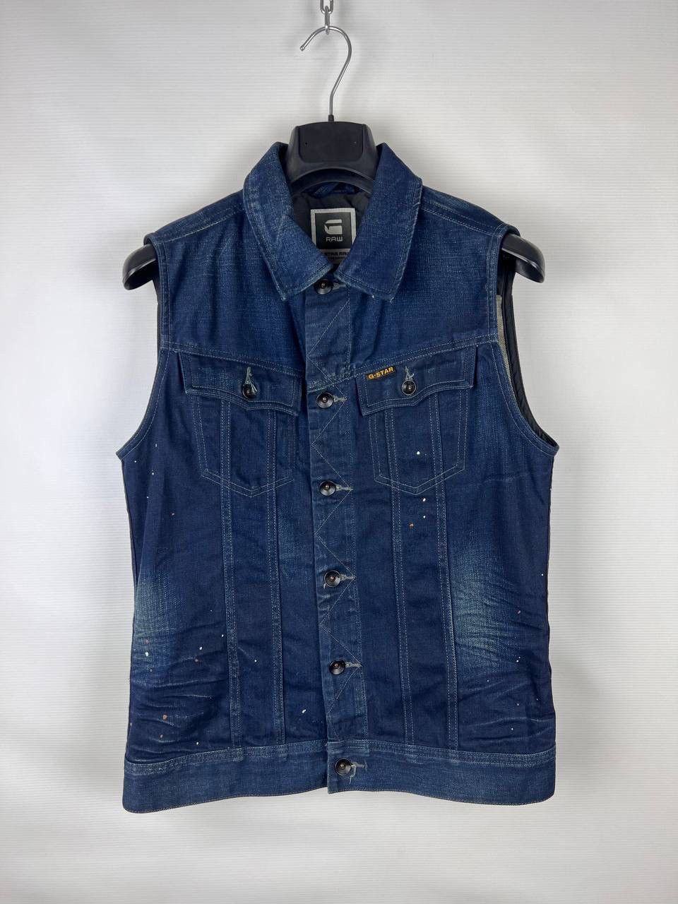 G-Star G Star Raw denim vest size M Size US M / EU 48-50 / 2 - 1 Thumbnail