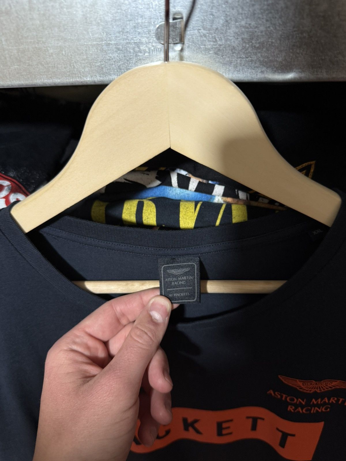 Hackett Vintage Hackett Aston Martin Racing T-Shirt Y2K Hype Size US XXL / EU 58 / 5 - 6 Thumbnail