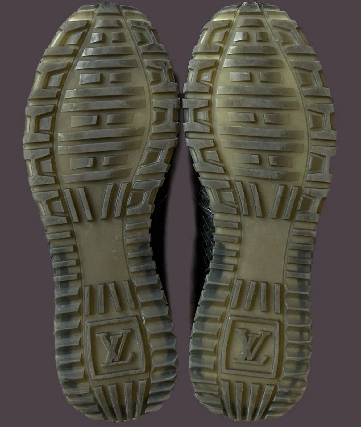 Louis Vuitton LOUIS VUITTON⚡️Size 10UK/11US "Run Away" Python sneakers Size US 11 / EU 44 - 8 Thumbnail