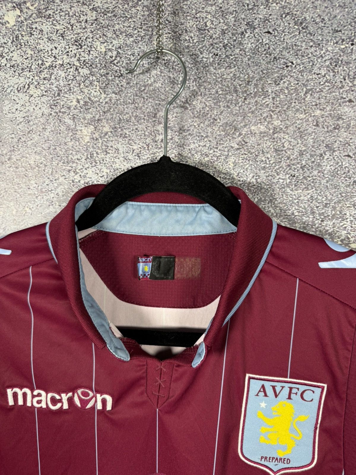Macron × Vintage Vintage Aston Villa 2014/15 Macron Jersey Blokcore Medium Size US M / EU 48-50 / 2 - 7 Thumbnail