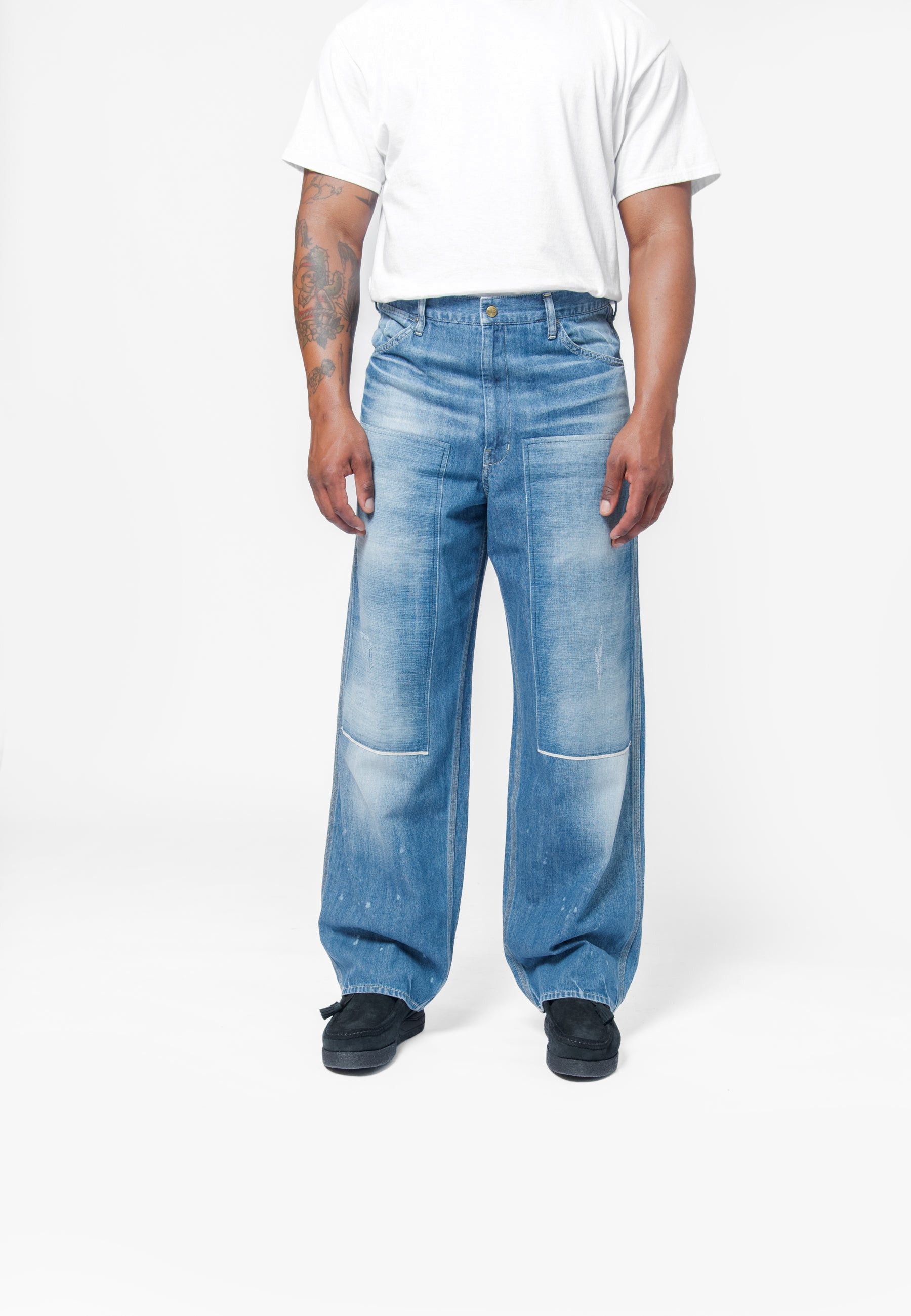 Visvim SS25 Carpenter DMGD denim, size 4, NEW Size US 36 / EU 52 - 7 Thumbnail