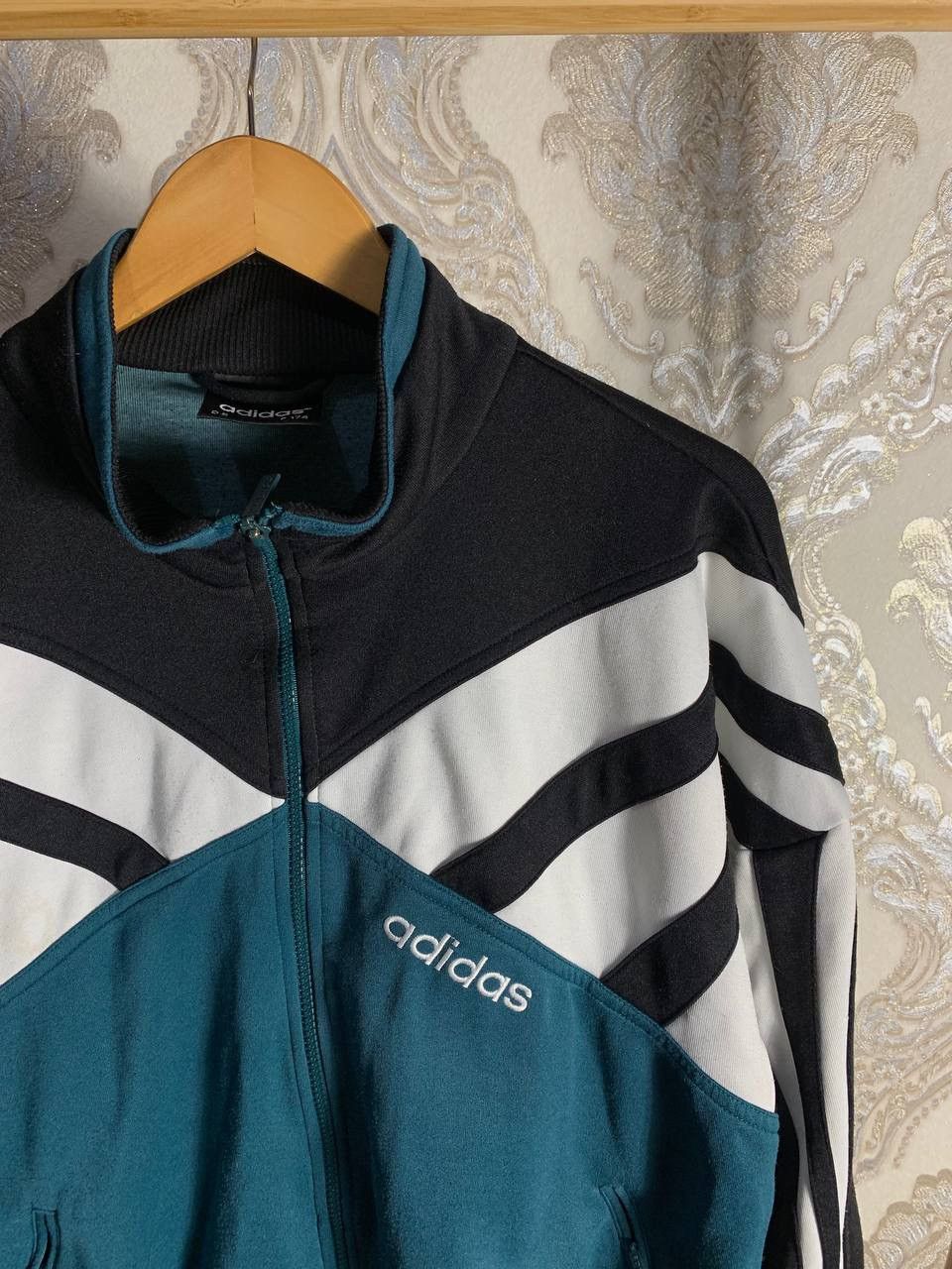 Adidas × Vintage VERY RARE ADIDAS TRACK FULL ZIP LIGHT JACKET RETRO Y2K 90s Size US M / EU 48-50 / 2 - 2 Thumbnail
