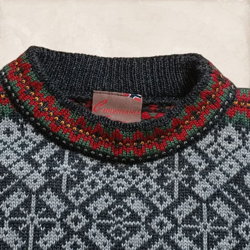 Other Christiania sweater man wool vintage L Size US L / EU 52-54 / 3 - 5 Thumbnail