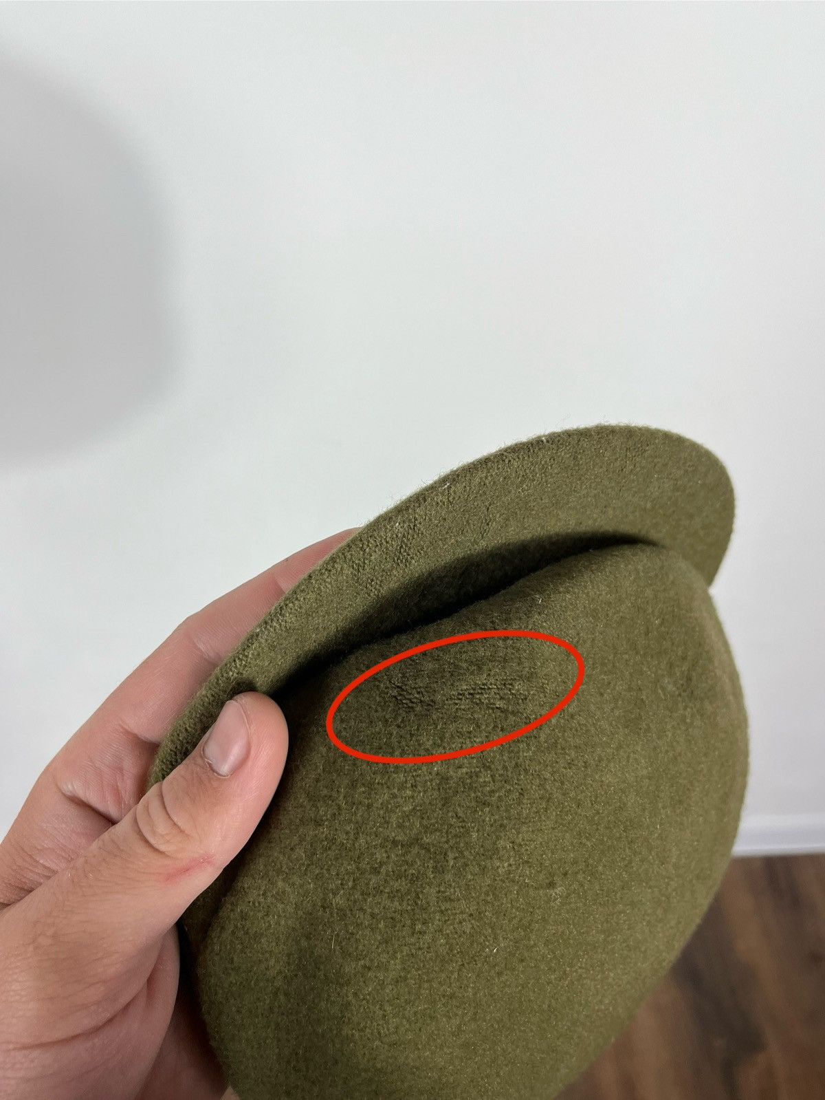 Kangol Kangol Wool Enfield Unisex Cap Olive Green Size M Men's Fit Size ONE SIZE - 8 Thumbnail
