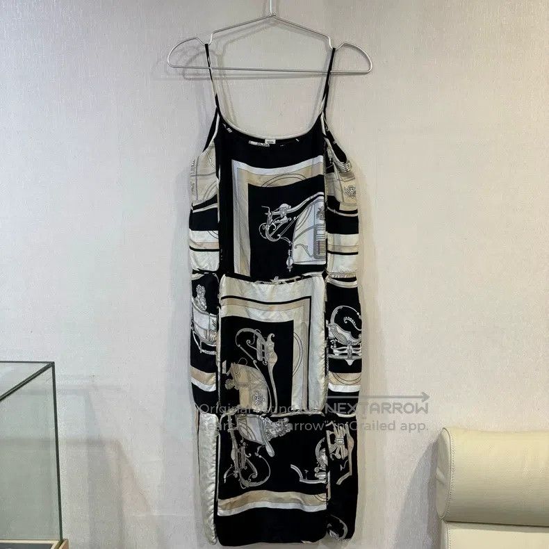 Hermes 2023 Spring/Summer Silk Women's Long Dress