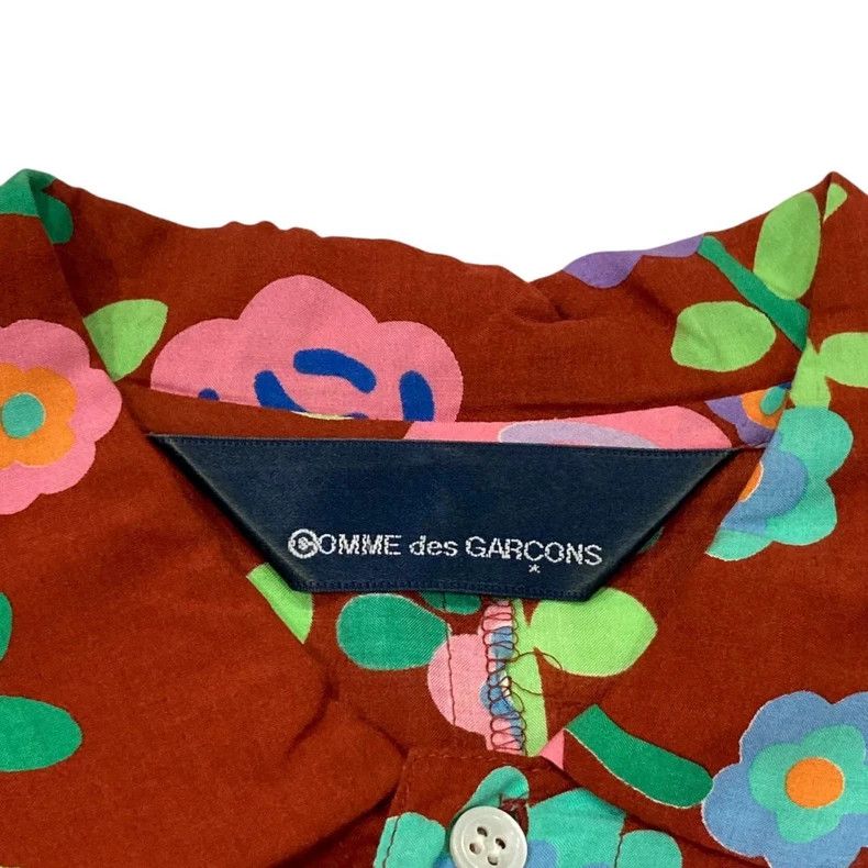 Other Comme Des Garcons Mainline Floral Shirt Dress Size S / US 4 / IT 40 - 8 Thumbnail