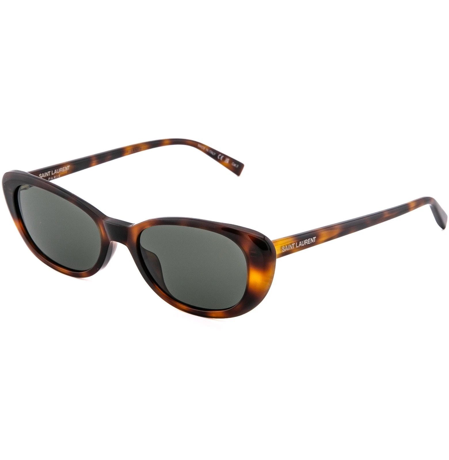 Saint Laurent Paris SAINT LAURENT SHADE SL 822 SL822 Brown Havana Sunglasses 002 Size ONE SIZE - 2 Thumbnail