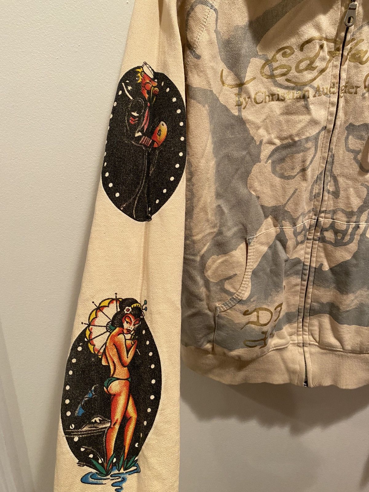 Christian Audigier × Ed Hardy Ed Hardy x Christian Audigier hoodie Size L / US 10 / IT 46 - 3 Thumbnail