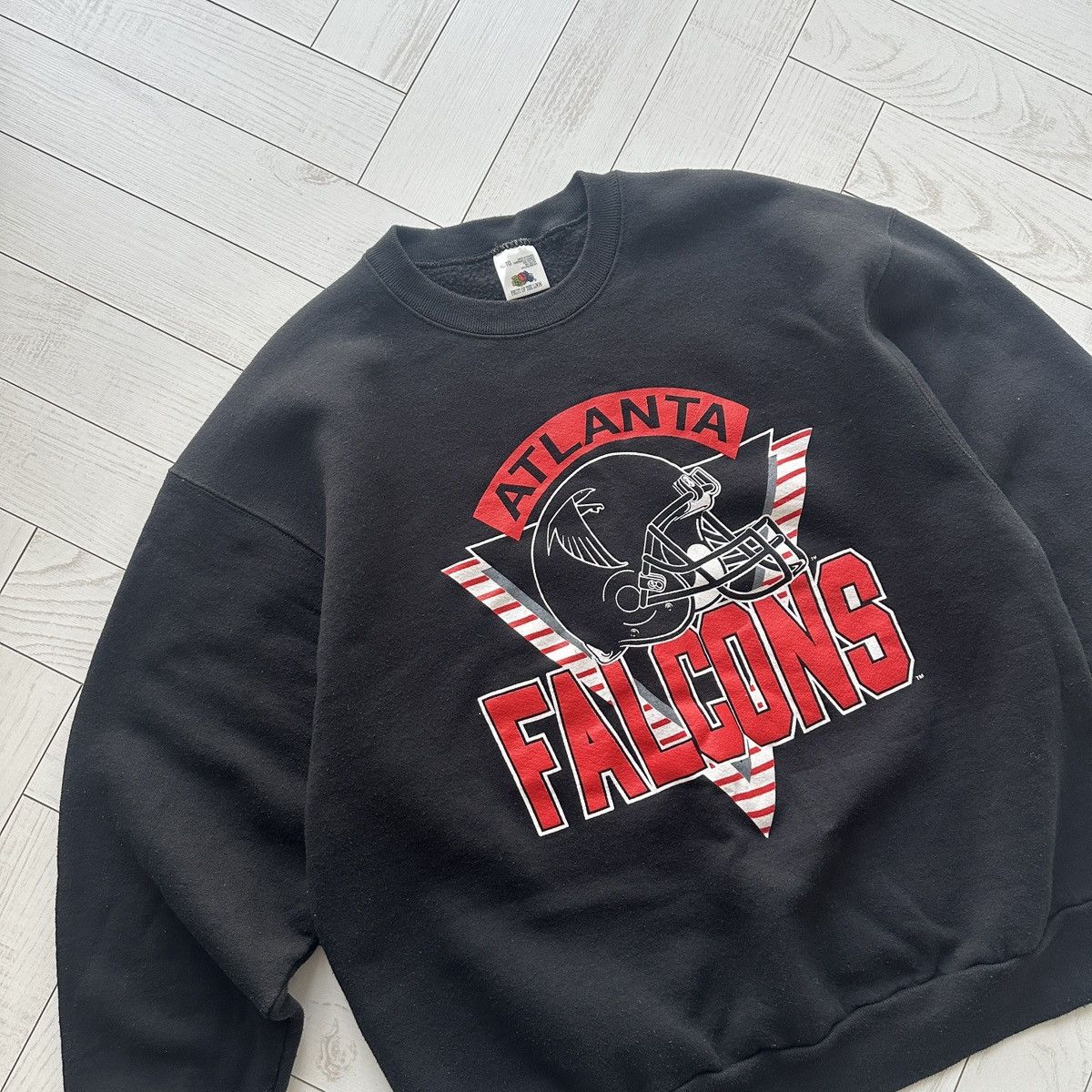 NFL Vintage 90s Atlanta Falcons NFL crewneck sweatshirt FOTL og Size US XL / EU 56 / 4 - 3 Thumbnail