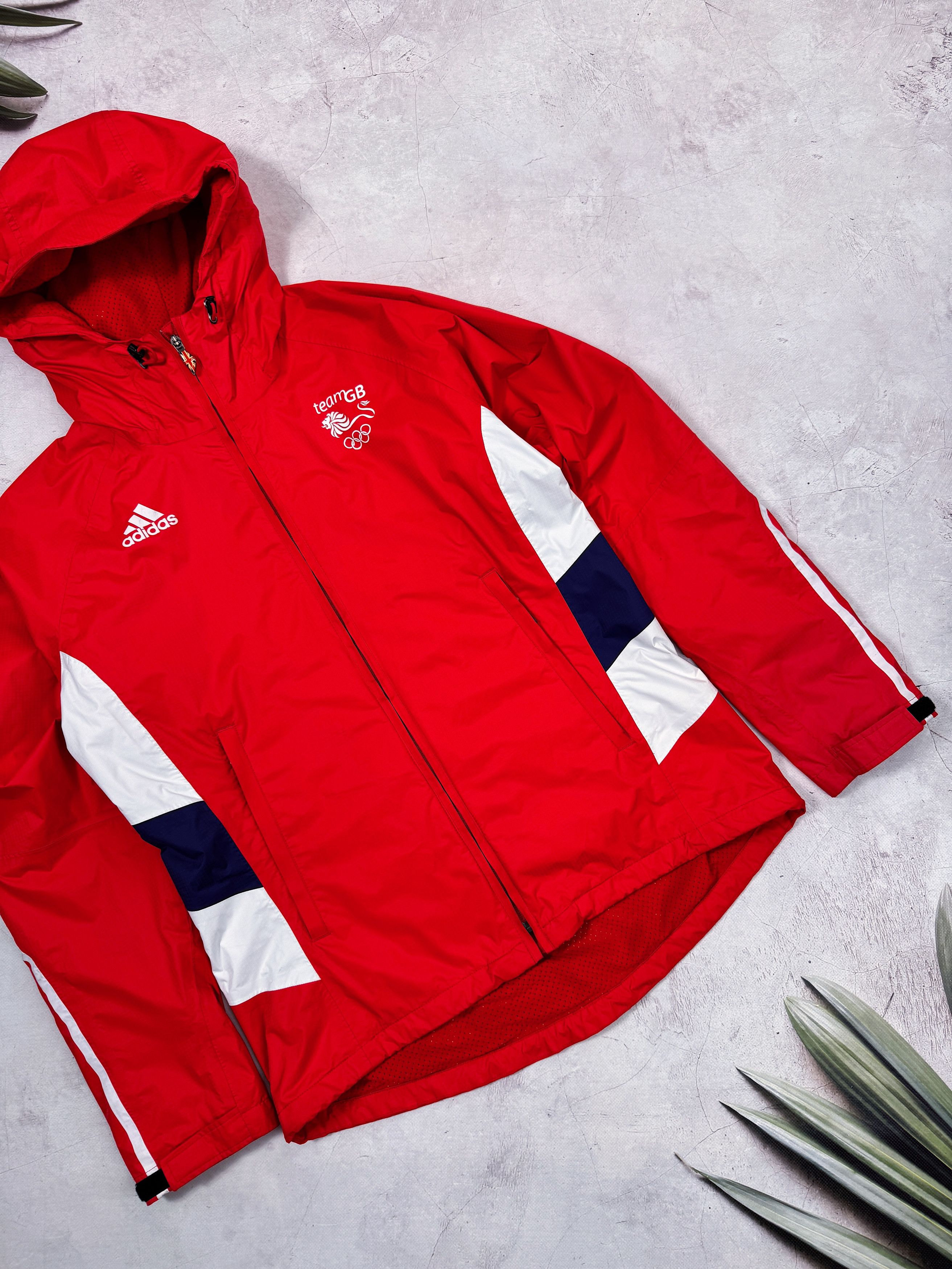 Adidas Adidas Great Britain Track Jacket Olympic Vancouver 2010 Size L / US 10 / IT 46 - 4 Thumbnail
