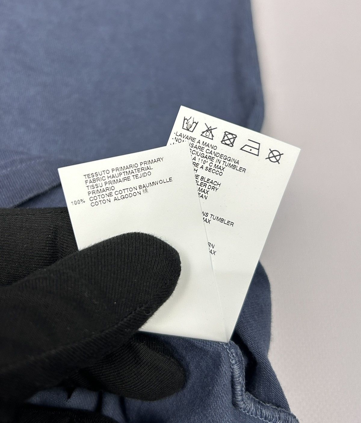 Maison Margiela Maison Martin Margiela AIDS Awareness Garment Dyed T-Shirt Size US M / EU 48-50 / 2 - 9 Thumbnail