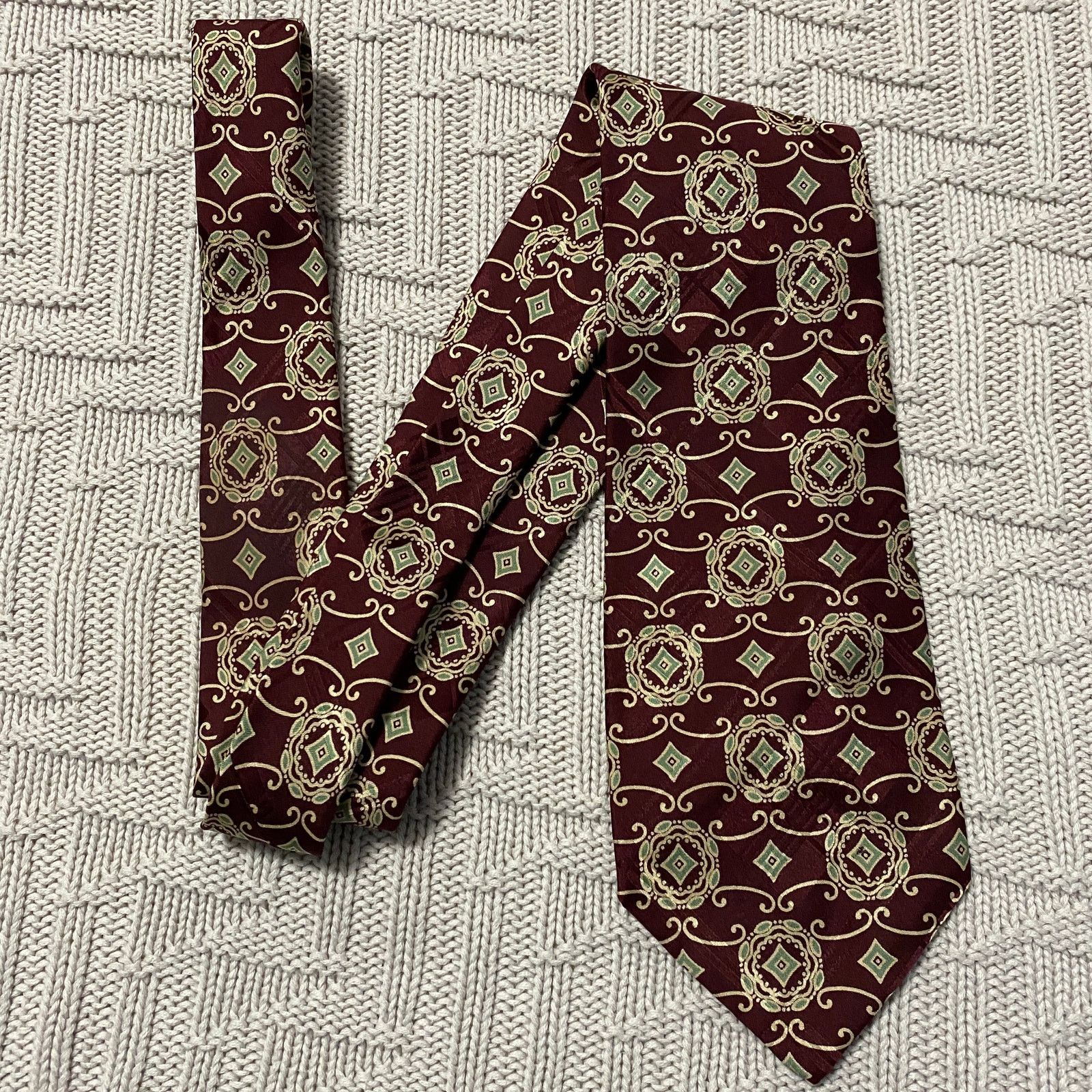 Polo Ralph Lauren Polo Ralph Lauren maroon tie Size ONE SIZE - 1 Thumbnail