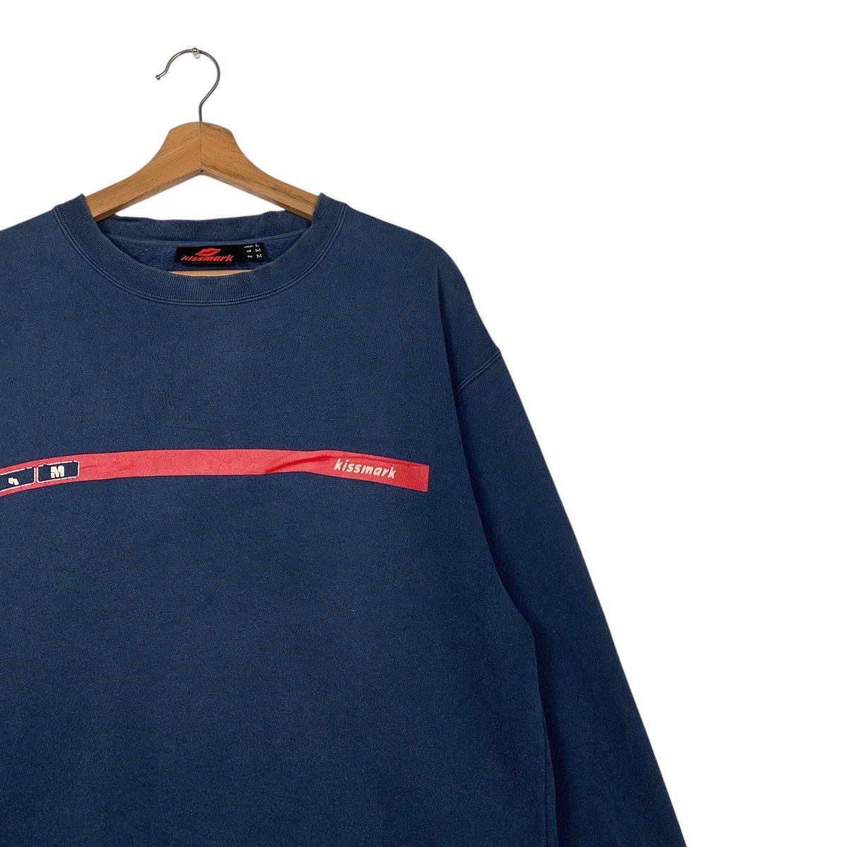 Japanese Brand Japanese Brand Kissmark Crewneck Sweatshirt Size US L / EU 52-54 / 3 - 5 Thumbnail