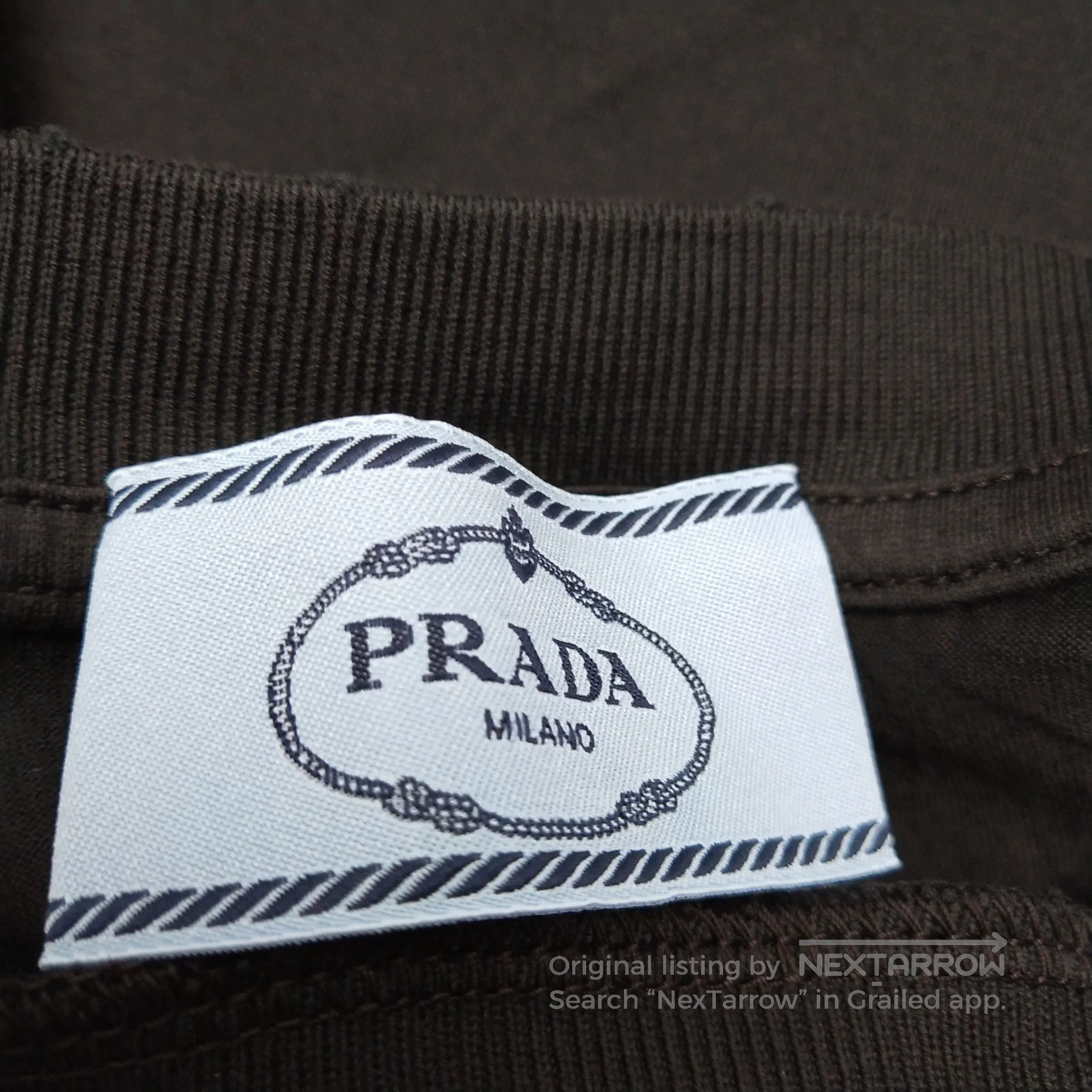 Prada Prada XS Solid Cotton Logo Tank Top. Size US XS / EU 42 / 0 - 2 Thumbnail