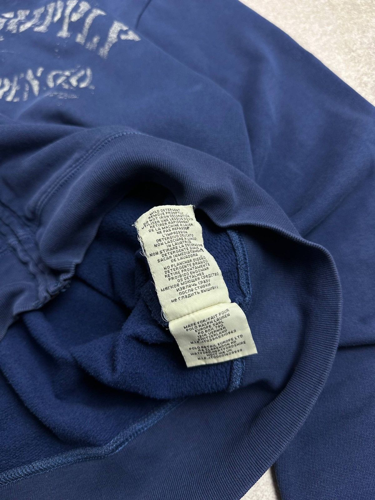 Polo Ralph Lauren Vintage Polo Ralph Lauren Denim Supply Boxy Zip Hoodie L Size US L / EU 52-54 / 3 - 7 Thumbnail
