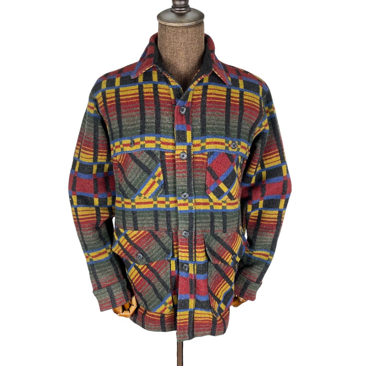 Woolrich Woolen Mills ☀️WOOLRICH STRIPES COLORWAY MULTI POCKET JACKET LIKE FILSON Size US M / EU 48-50 / 2 - 1 Thumbnail